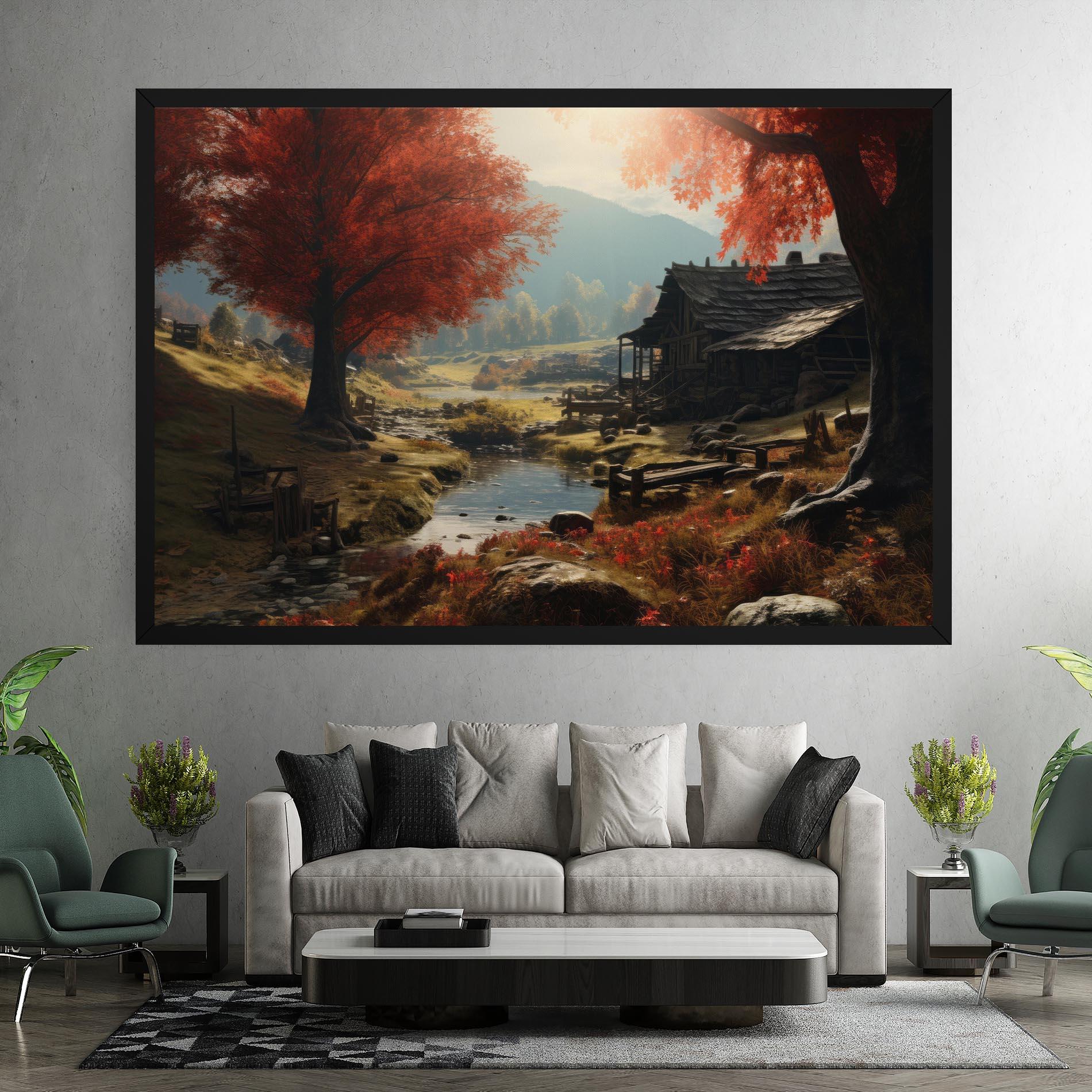 Leinwandbild Wild Hunt mockup 7