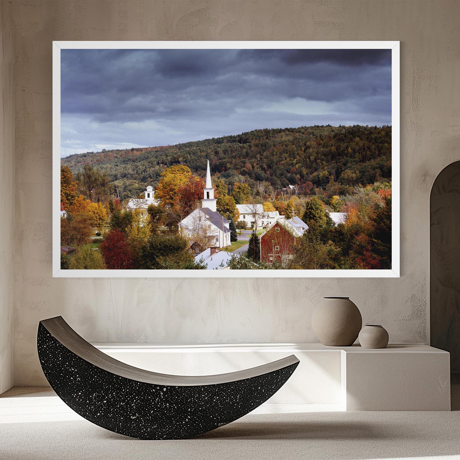 Leinwandbild Autumn Trees mockup 8