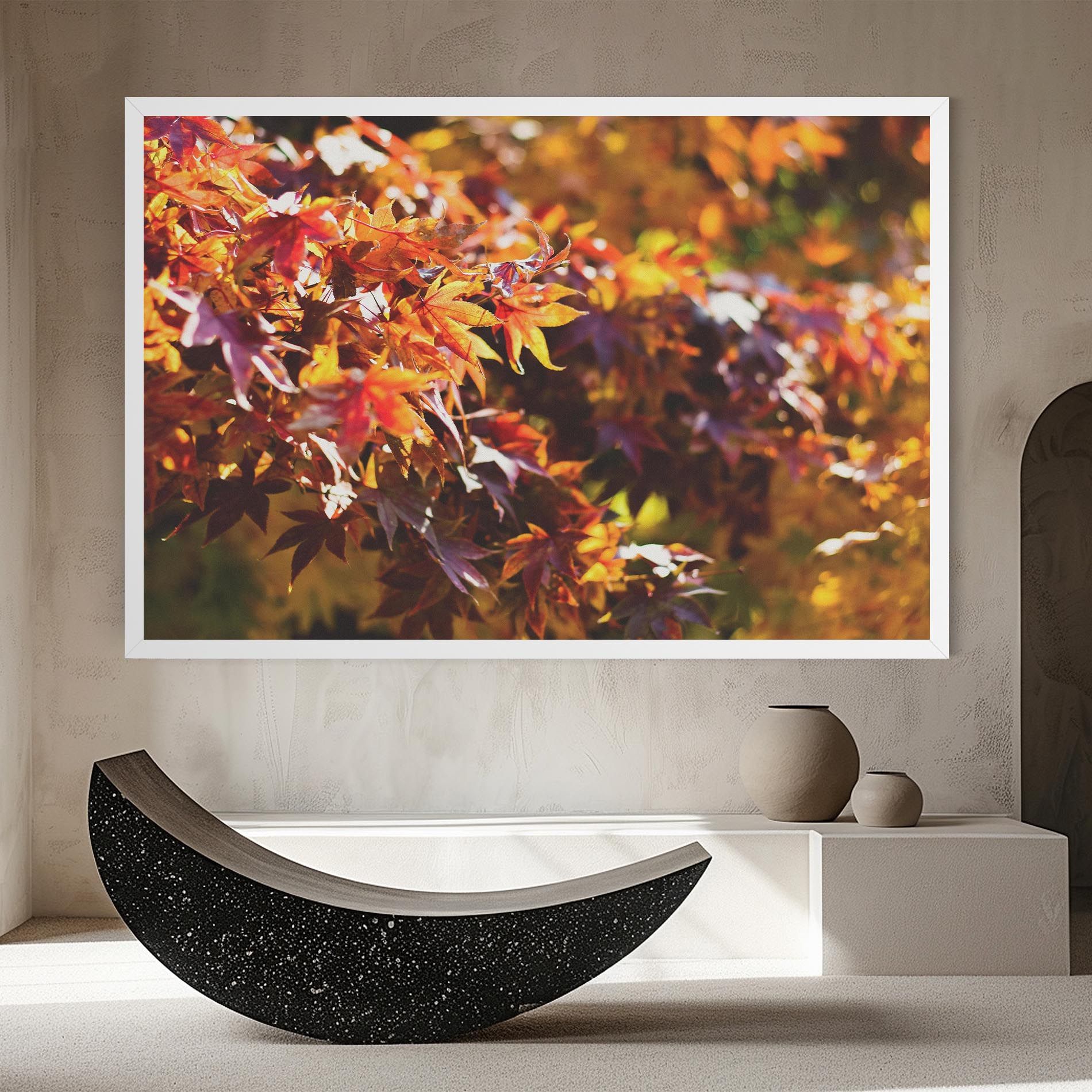 Dark Red Leaves mockup 8