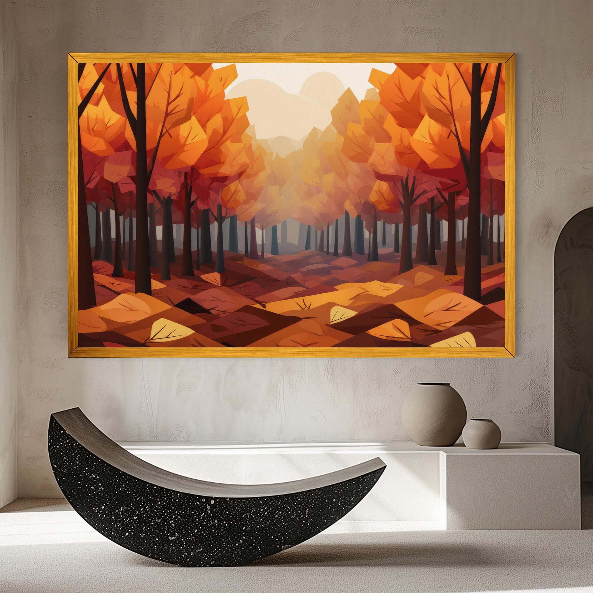 Autumn Forest View mockup 8