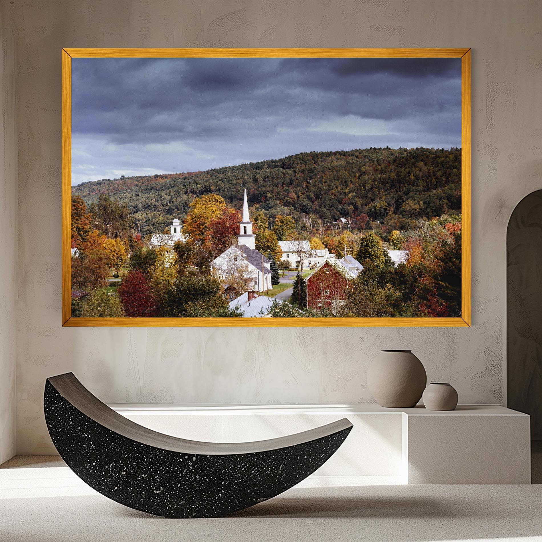 Leinwandbild Autumn Trees mockup 8