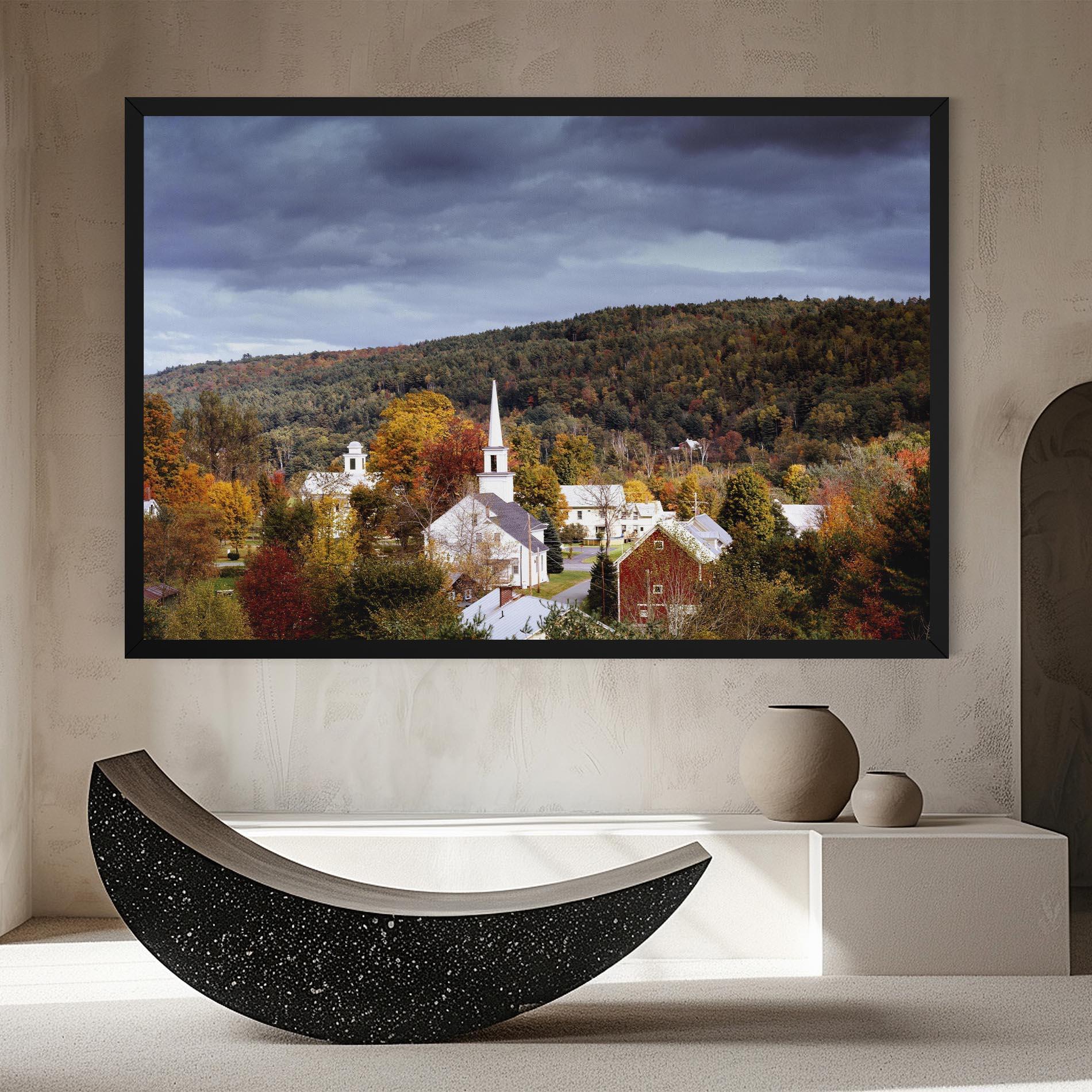 Leinwandbild Autumn Trees mockup 8