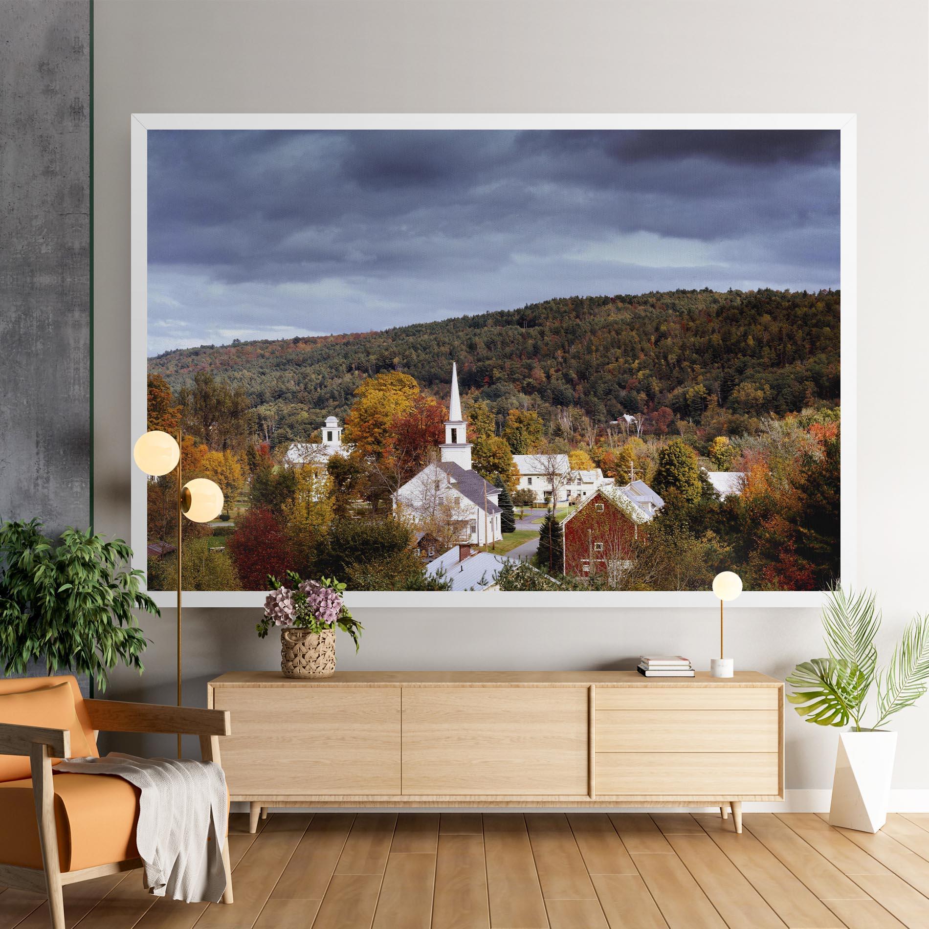 Leinwandbild Autumn Trees mockup 9