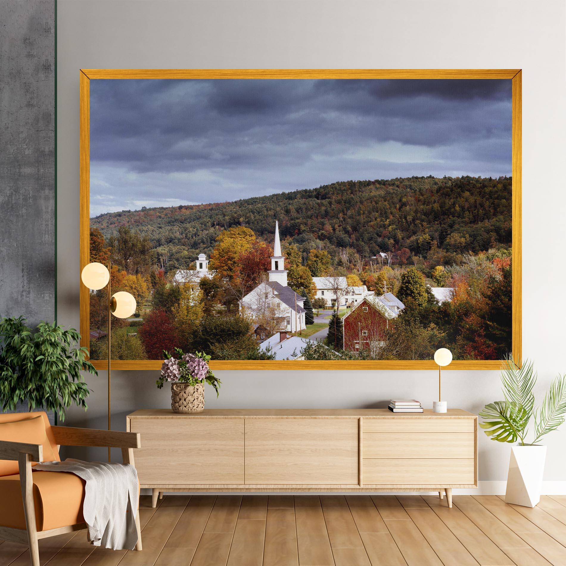 Leinwandbild Autumn Trees mockup 9