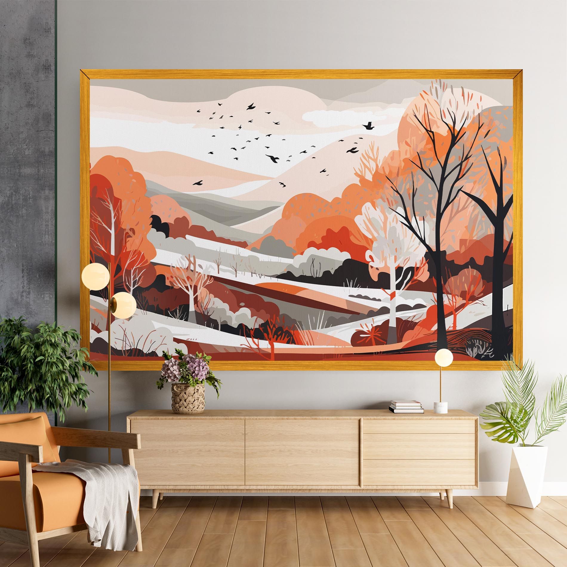 Grey Orange Autumn mockup 9
