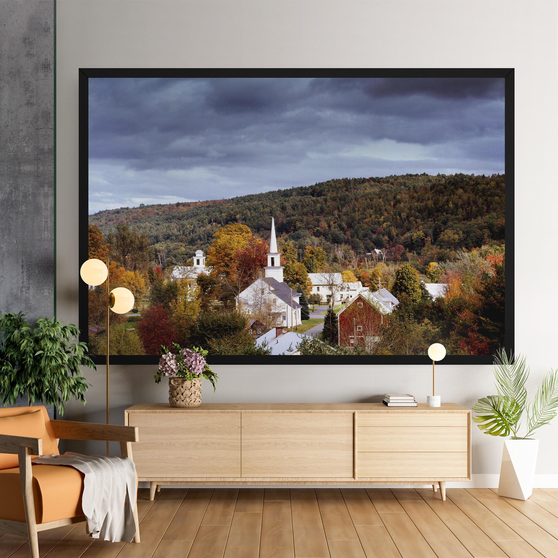 Leinwandbild Autumn Trees mockup 9