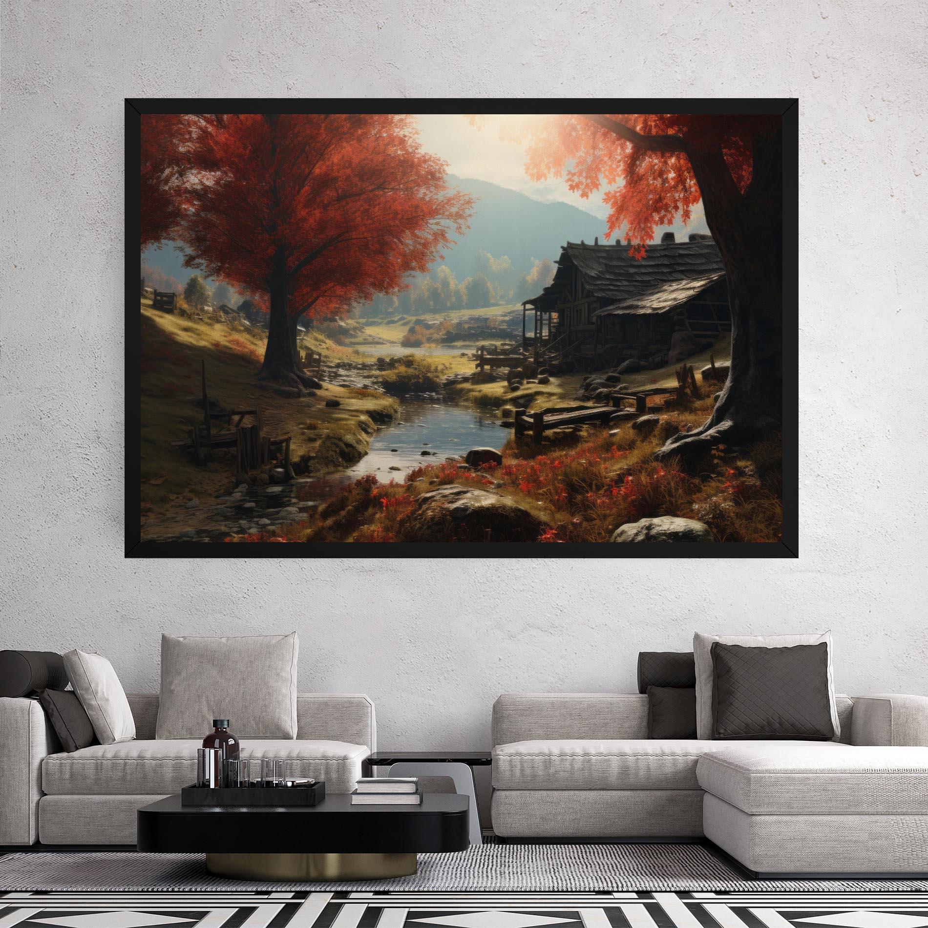 Leinwandbild Wild Hunt mockup 2