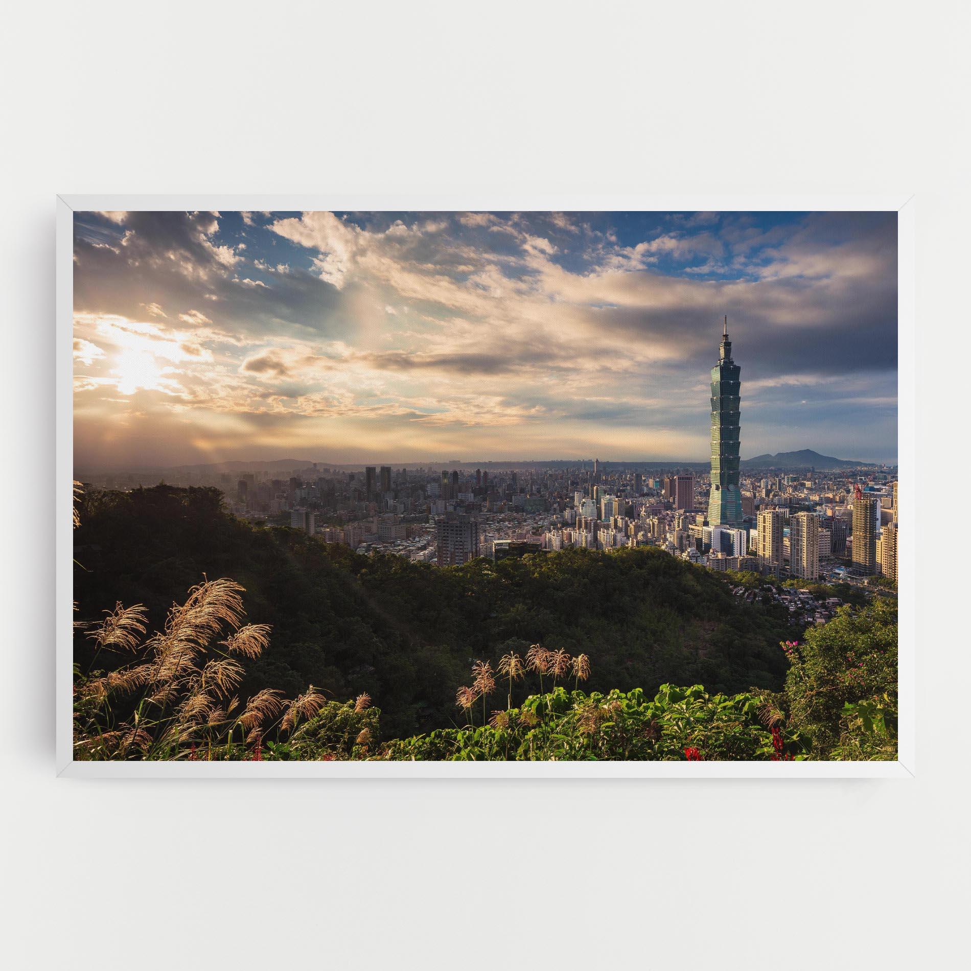 Leinwandbild Big Building Daylight mockup 0