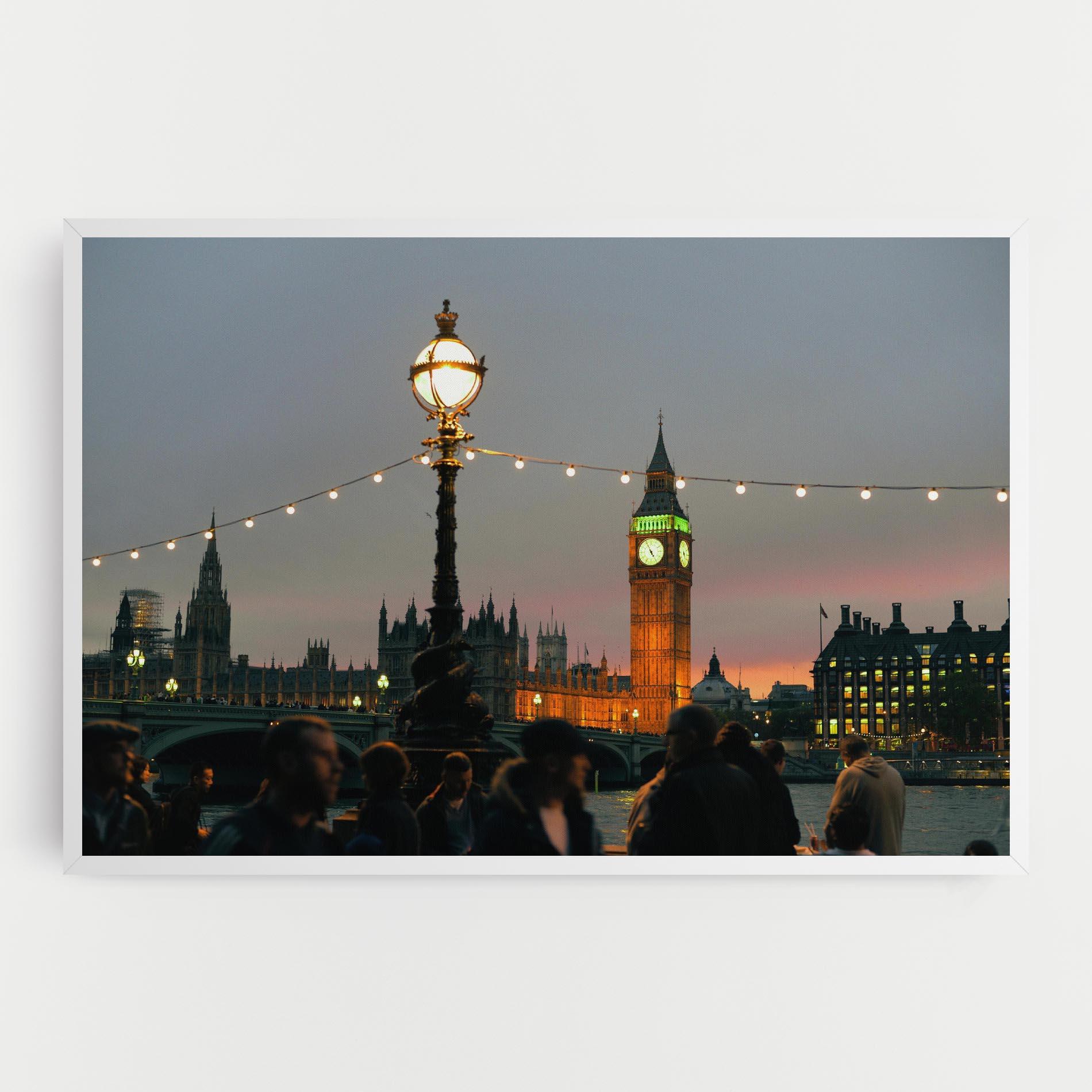 Leinwandbild Clock Lights mockup 0