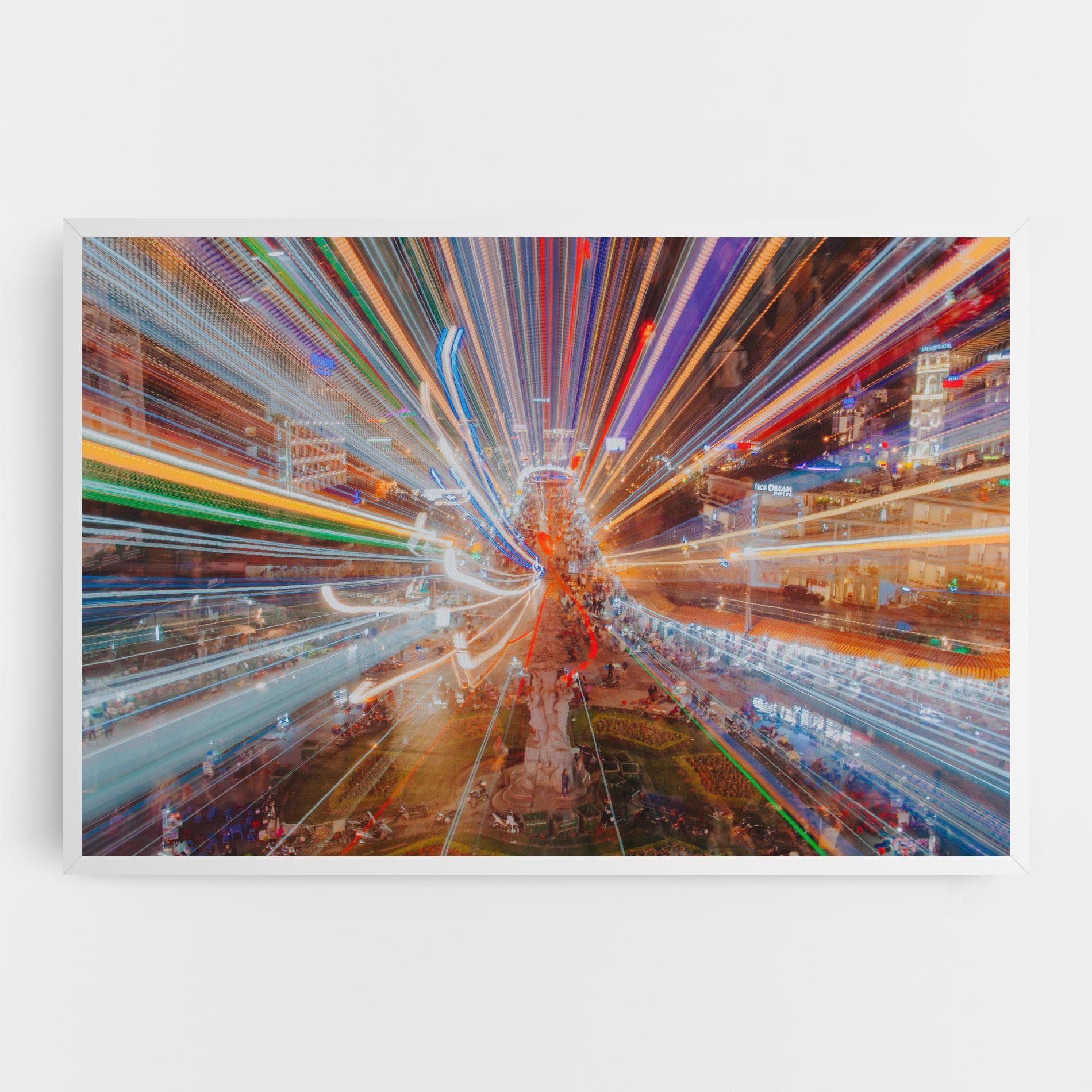 Colorful Light City mockup 0