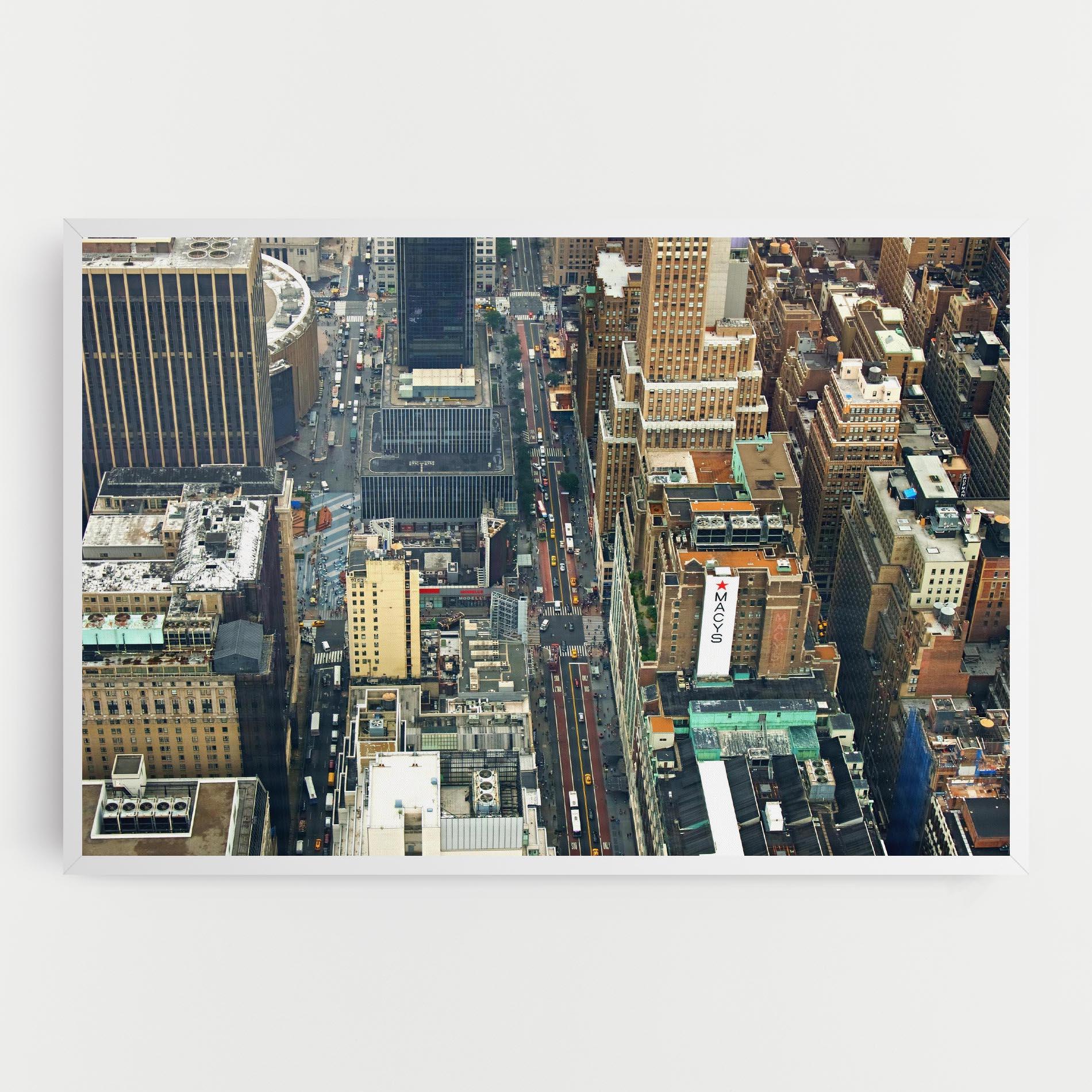 Leinwandbild Cream Tall Building mockup 0