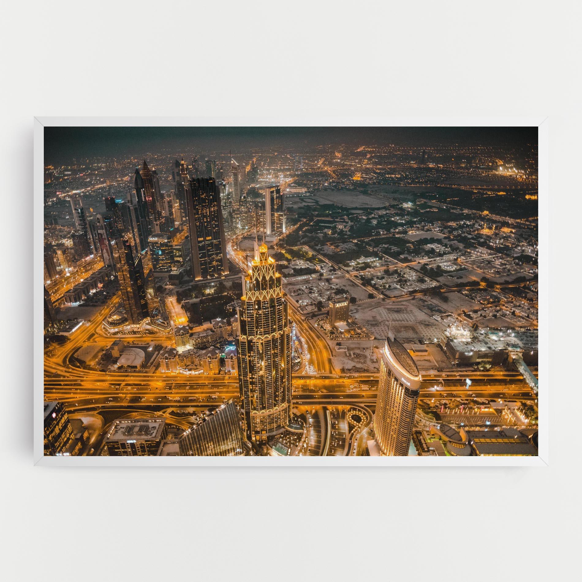 Leinwandbild Dubai Lights mockup 0