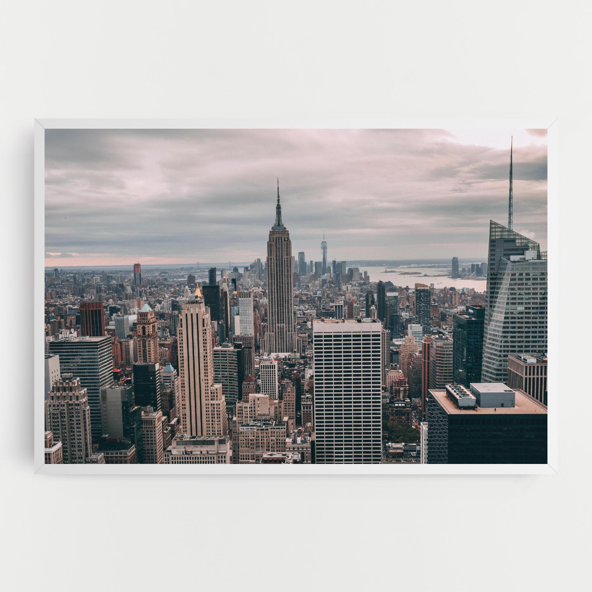 Leinwandbild High View Building mockup 0