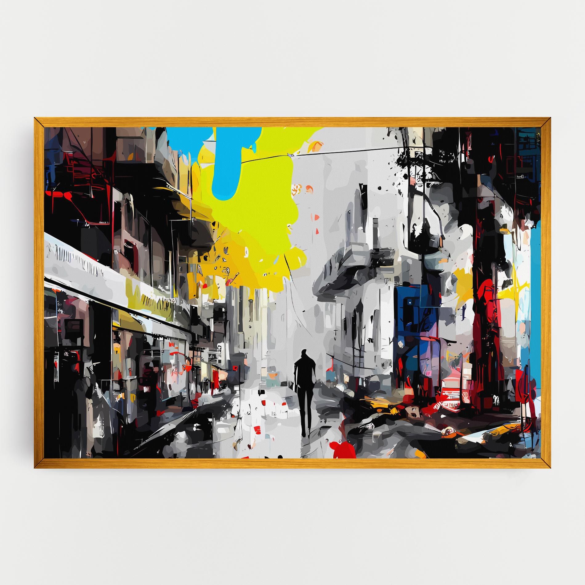 Grunge City Art mockup 0