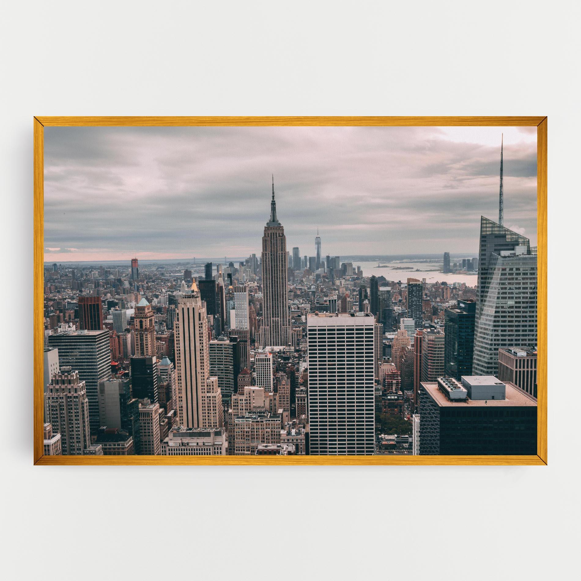 Leinwandbild High View Building mockup 0