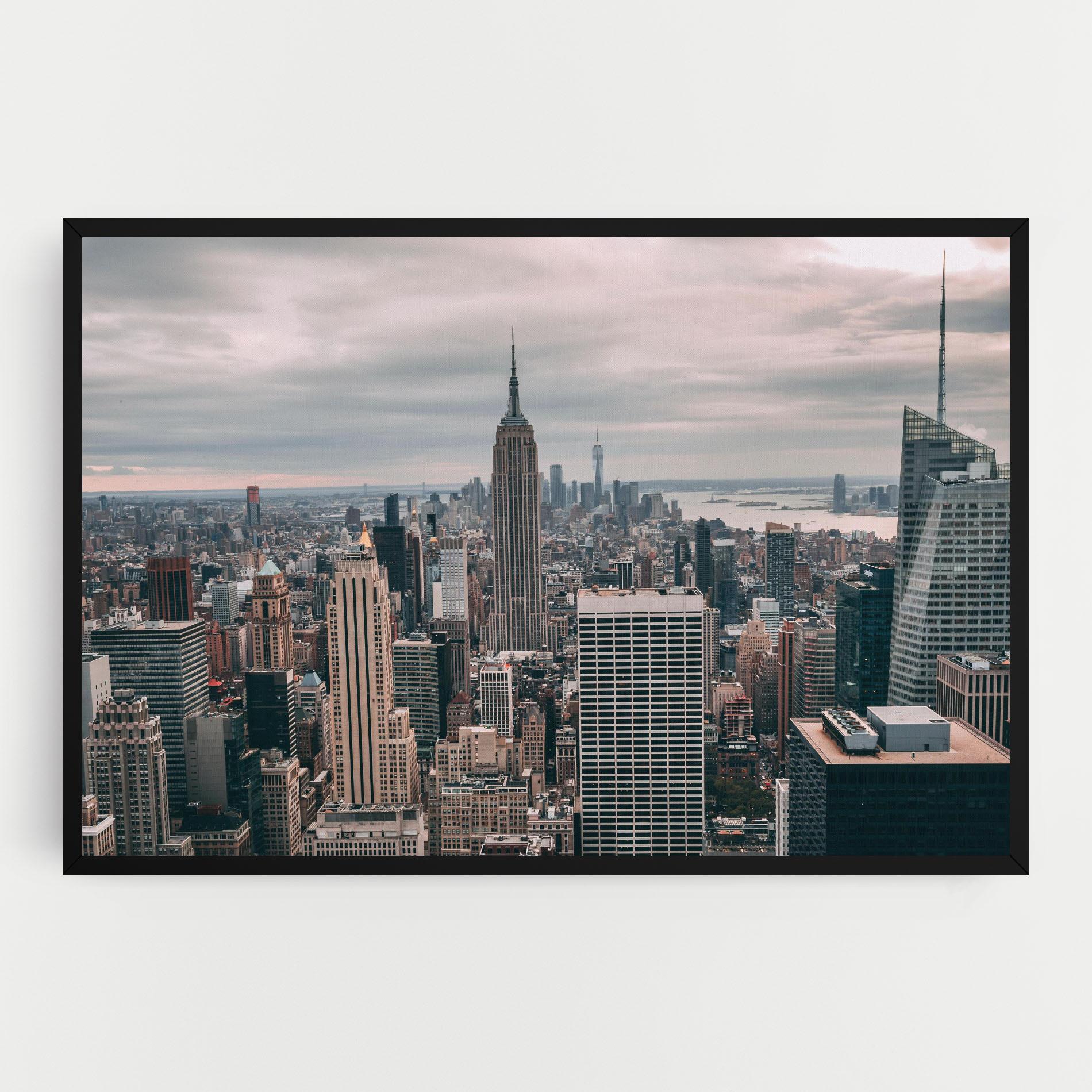 Leinwandbild High View Building mockup 0