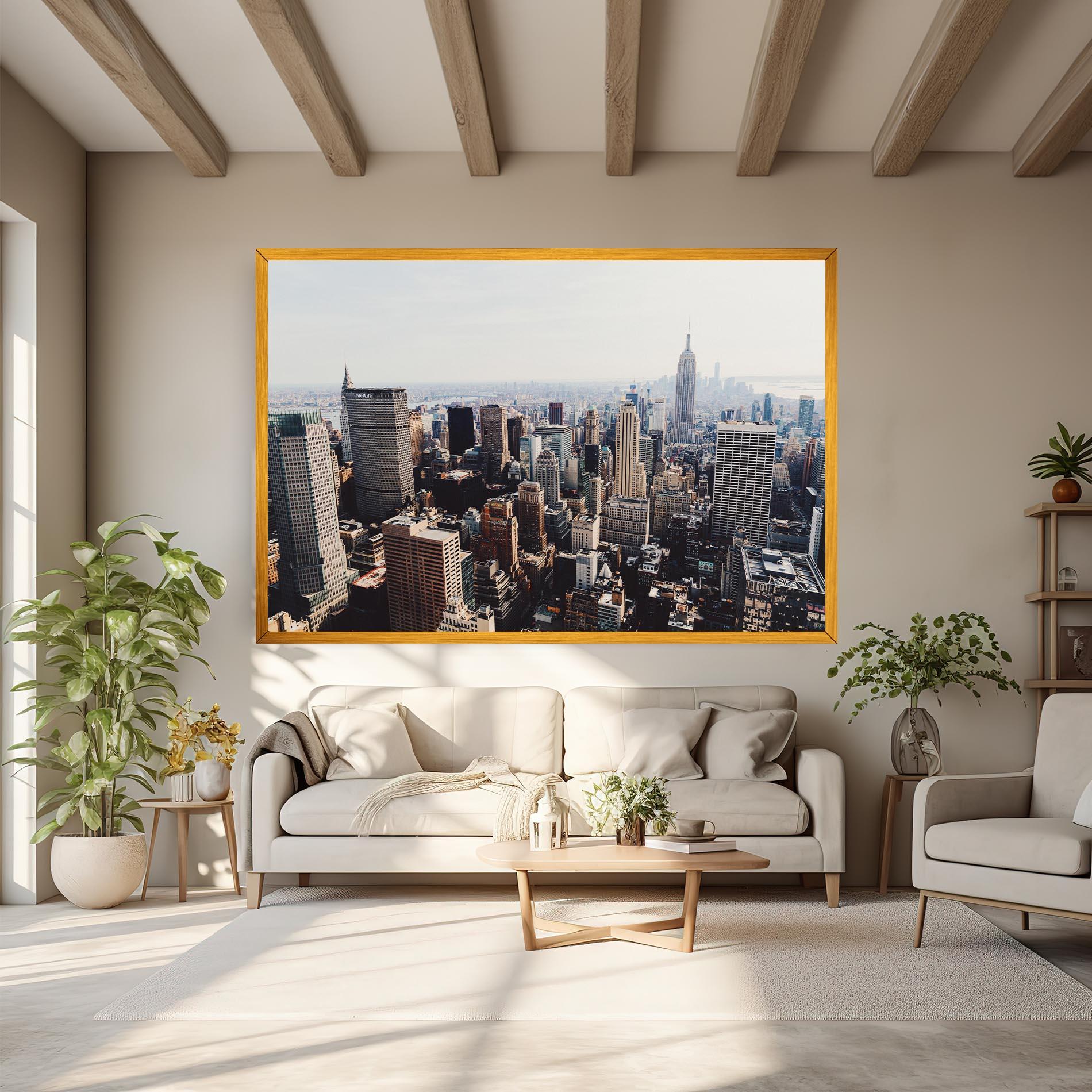 Leinwandbild Building Mix View mockup 6