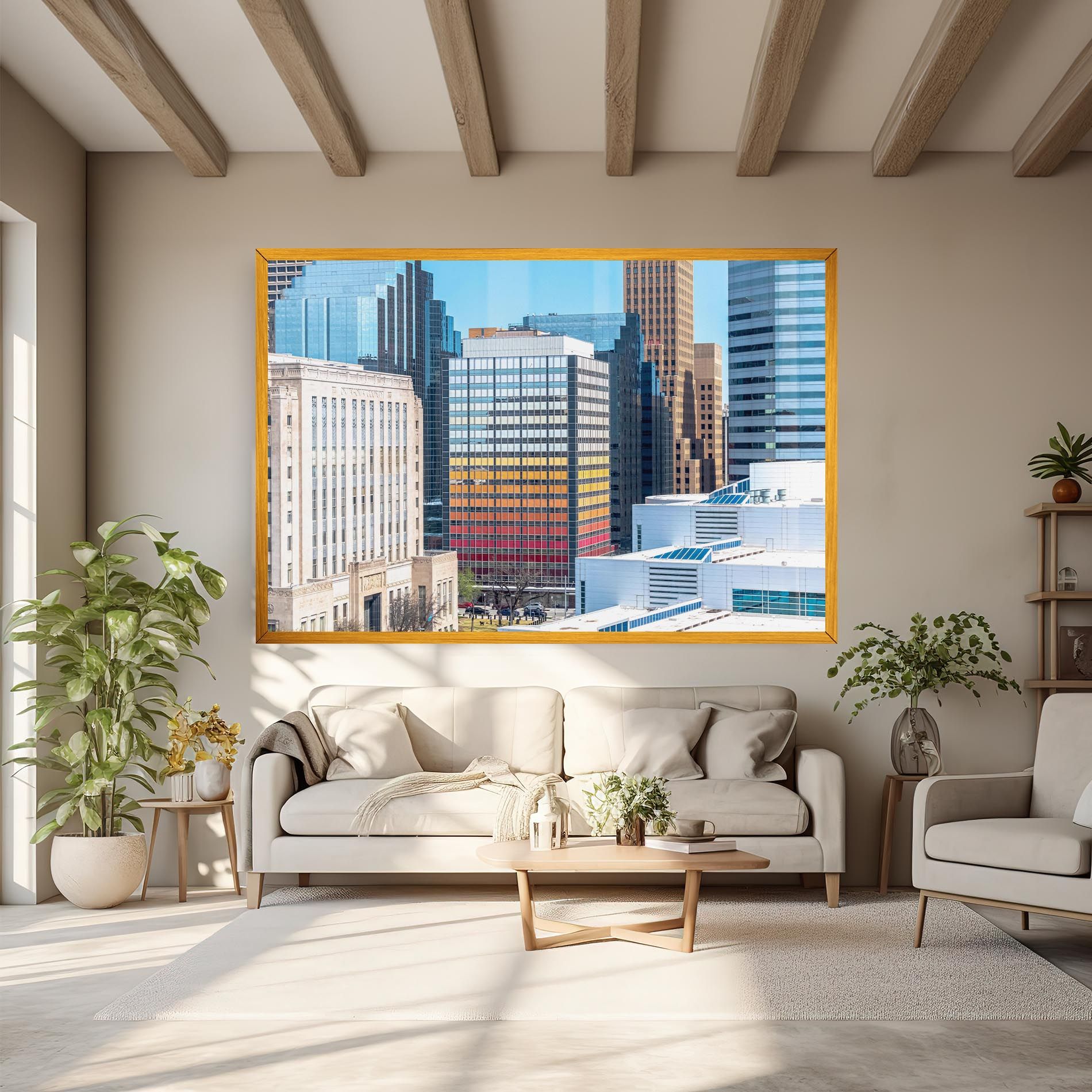 Colorful Urban Building mockup 6