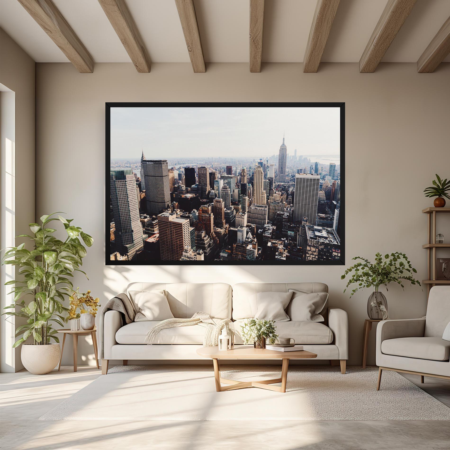 Leinwandbild Building Mix View mockup 6