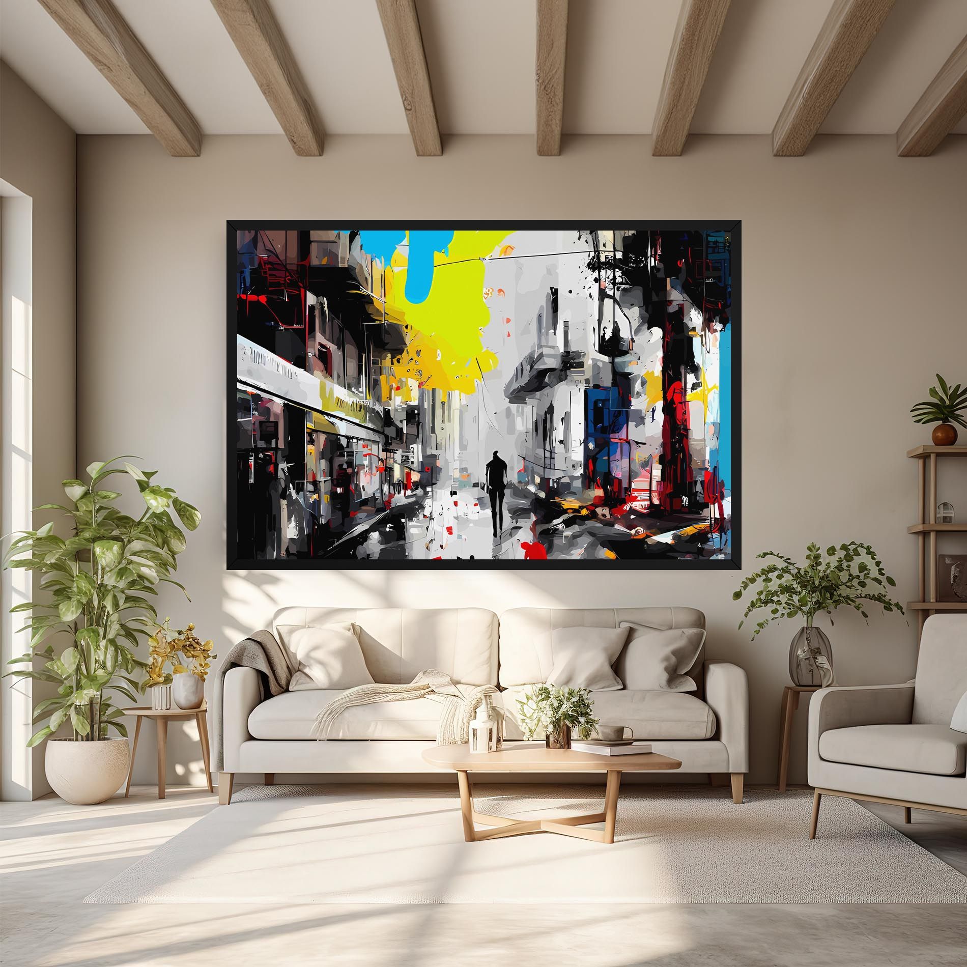 Grunge City Art mockup 6