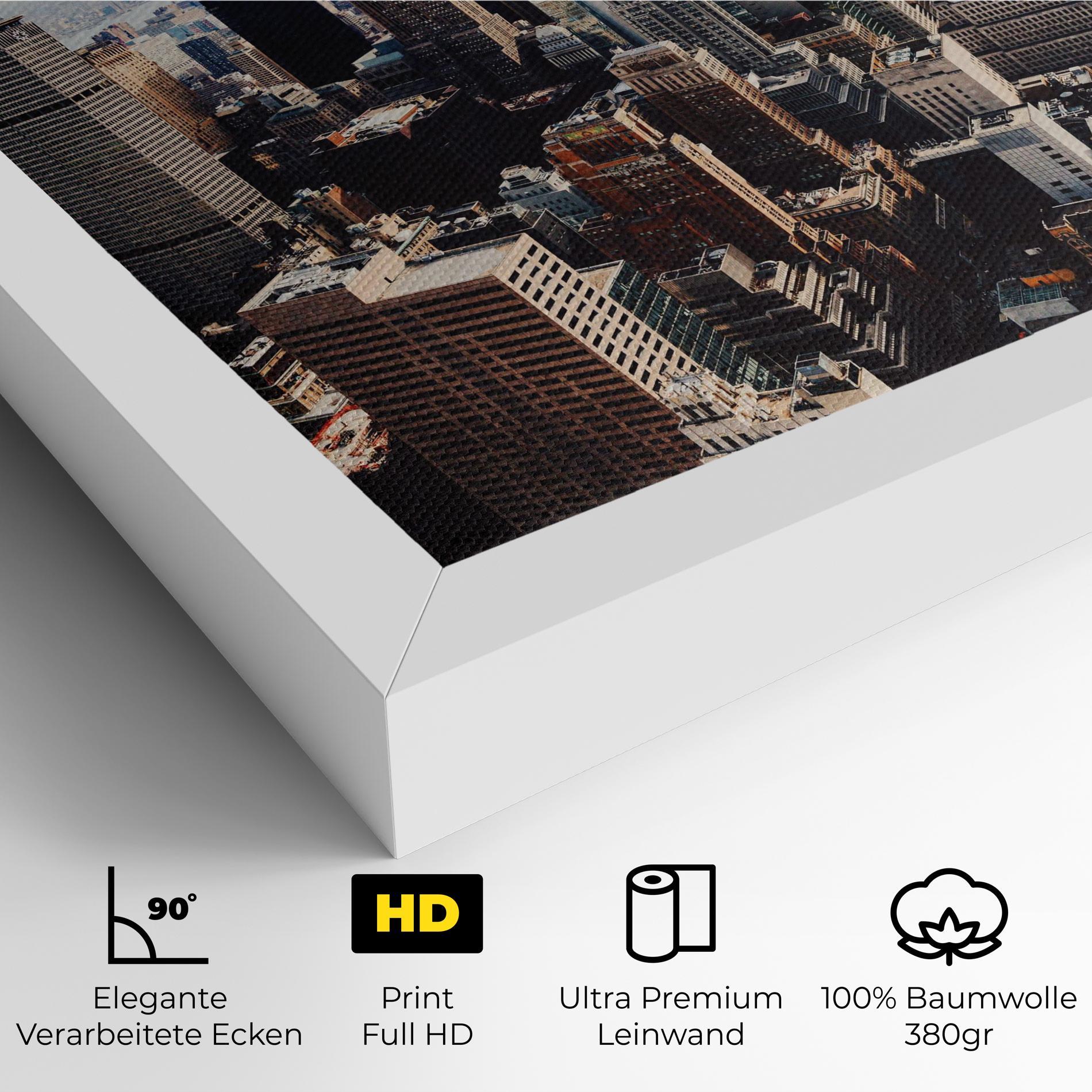 Leinwandbild Building Mix View mockup 4