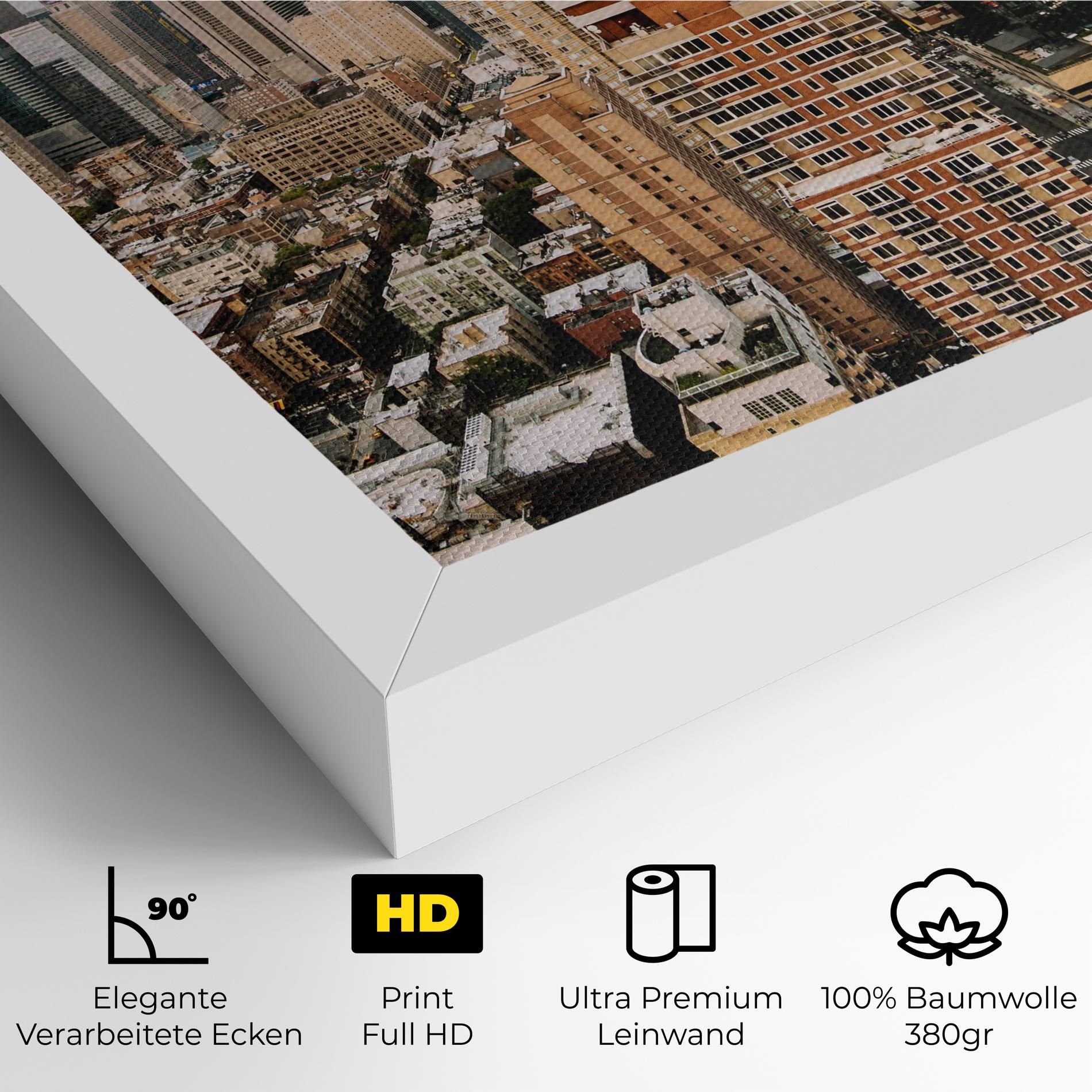 Cream Orange Building mockup 4