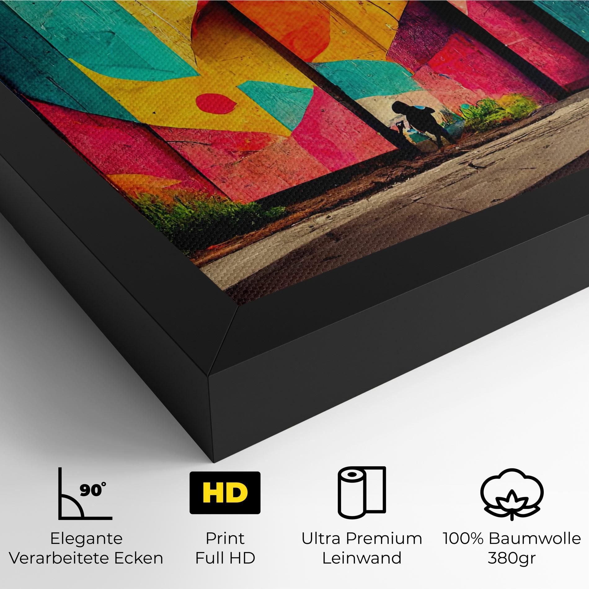 Abstract City Color mockup 4