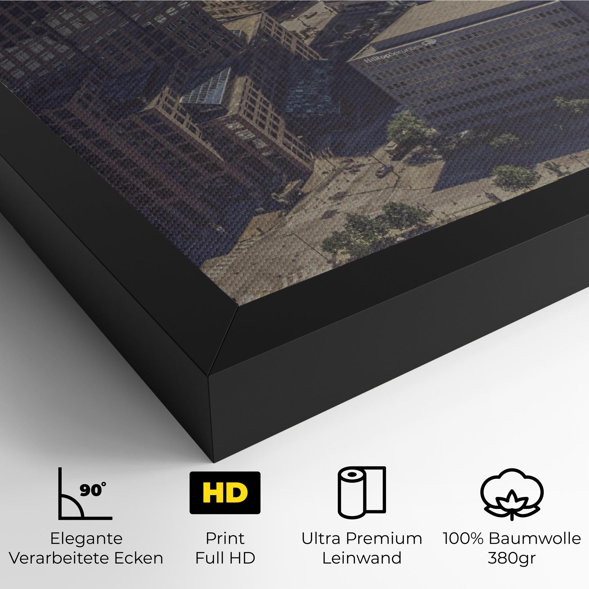 Cream Light Building mockup 4