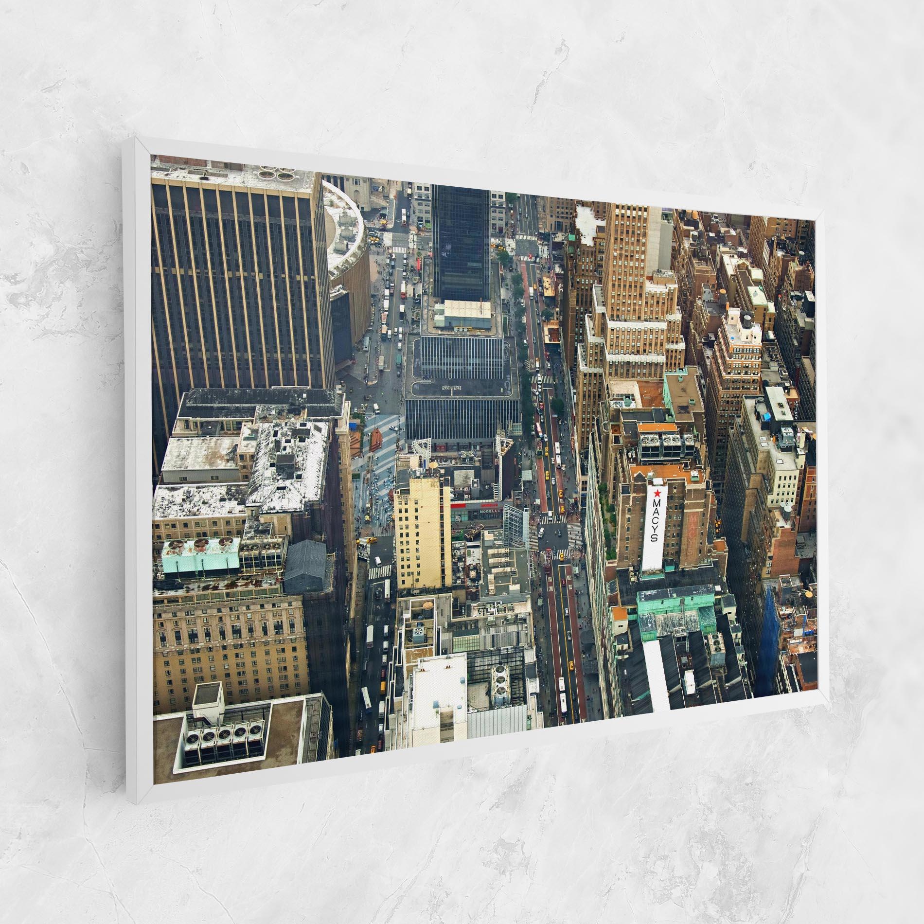 Leinwandbild Cream Tall Building mockup 1