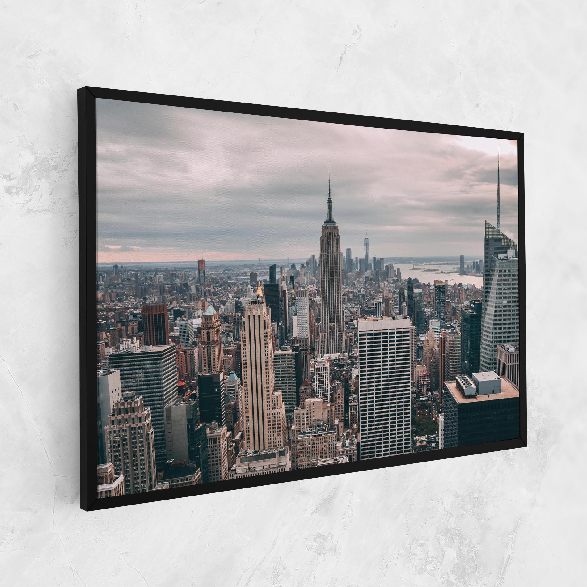 Leinwandbild High View Building mockup 1