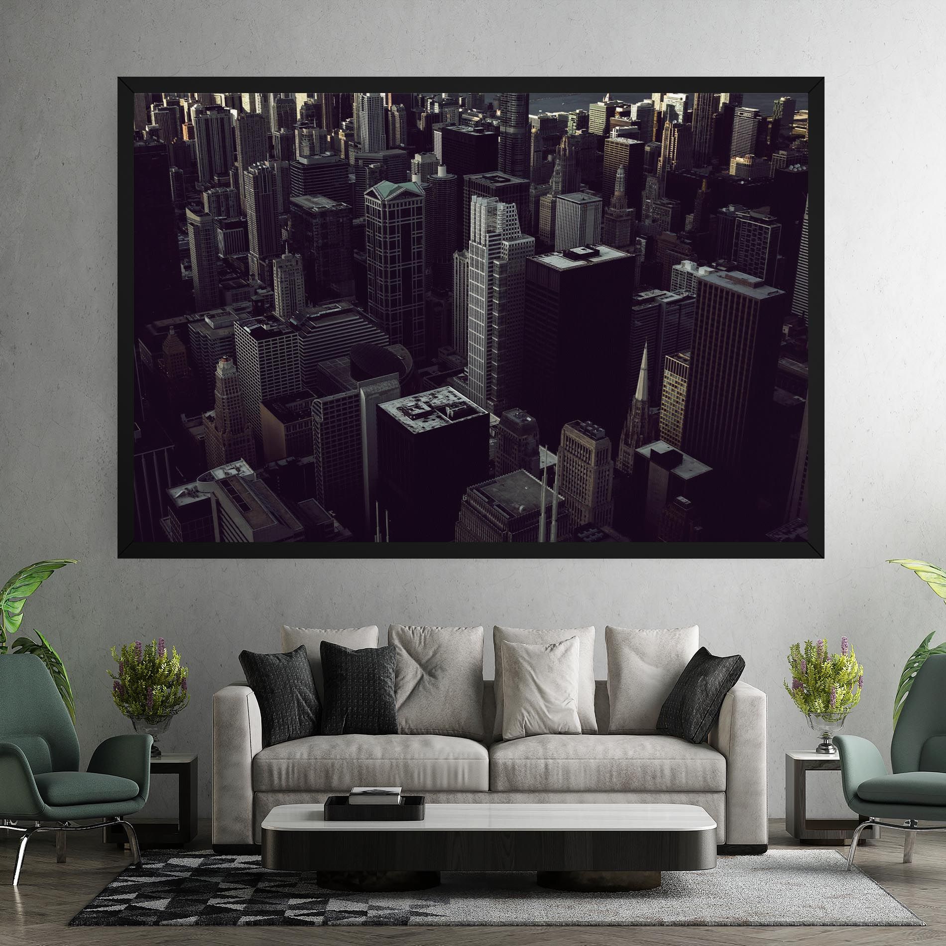 Black Cream Building mockup 7