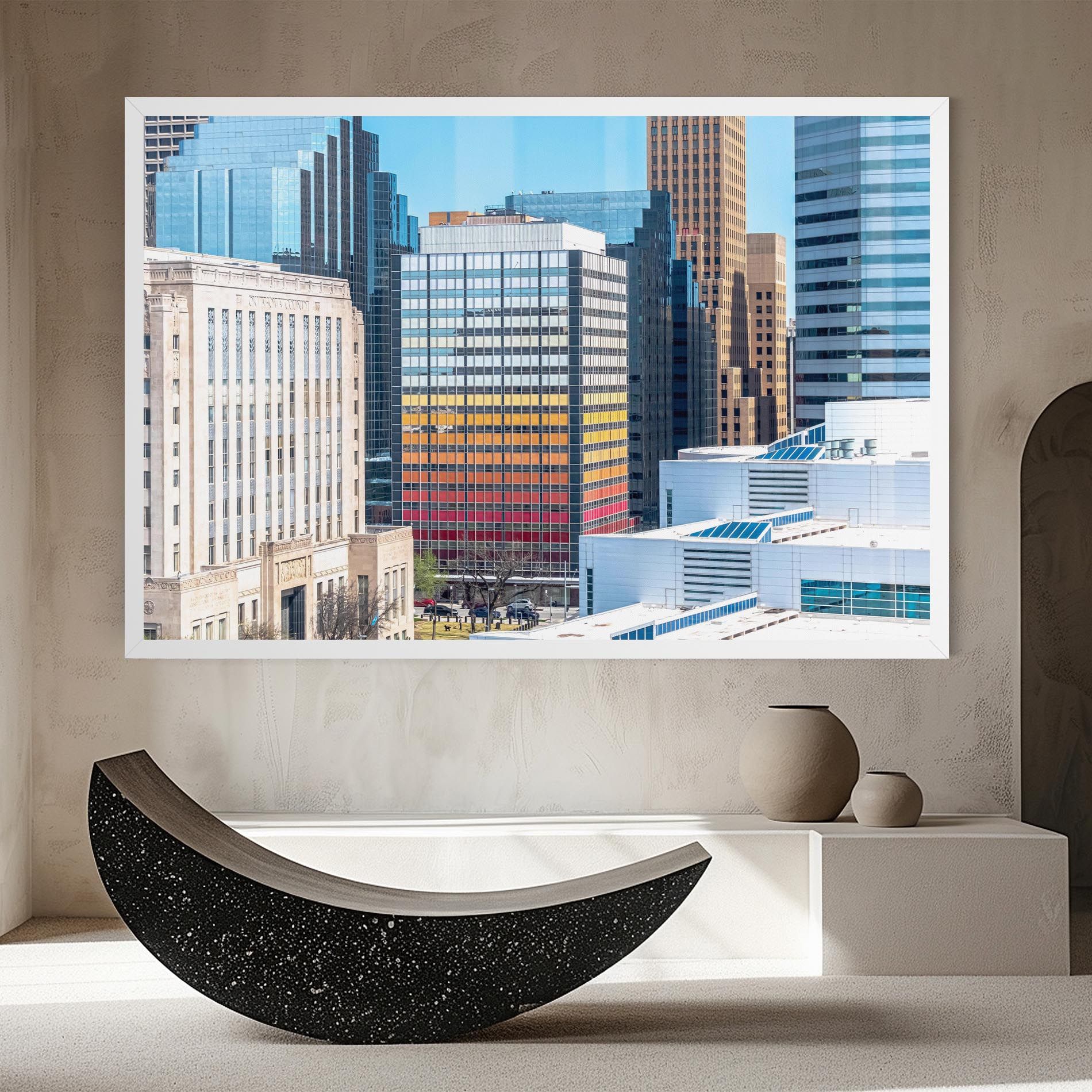 Colorful Urban Building mockup 8