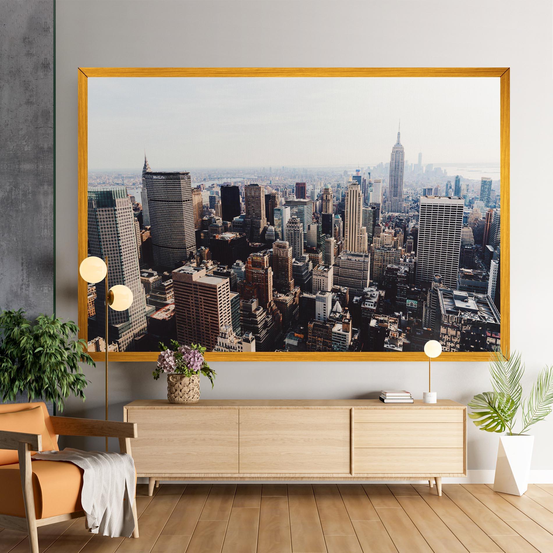 Leinwandbild Building Mix View mockup 9