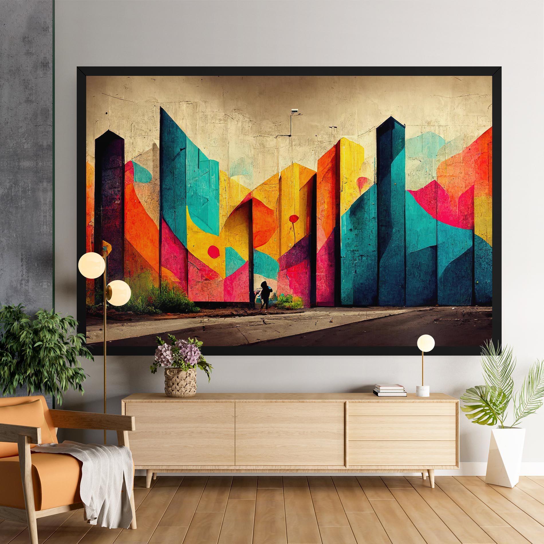 Abstract City Color mockup 9