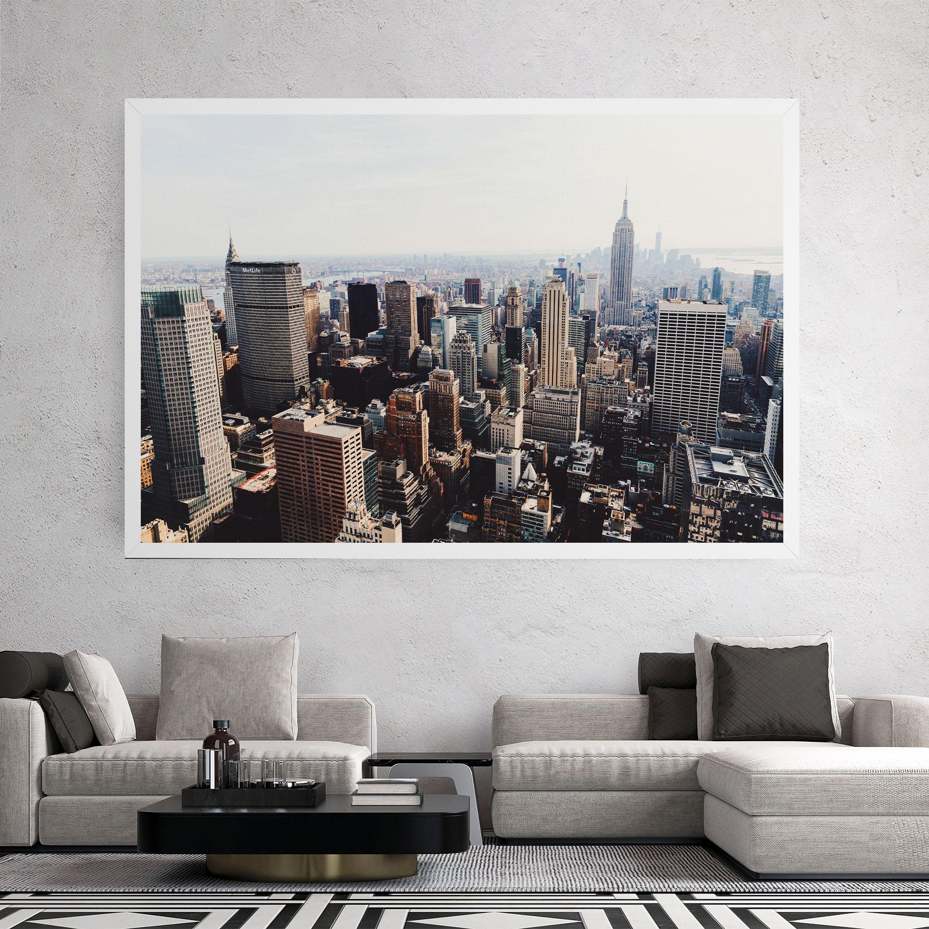 Leinwandbild Building Mix View mockup 2