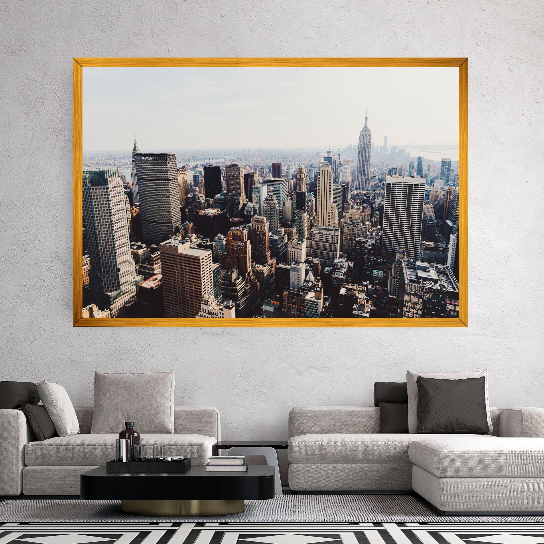 Leinwandbild Building Mix View mockup 2