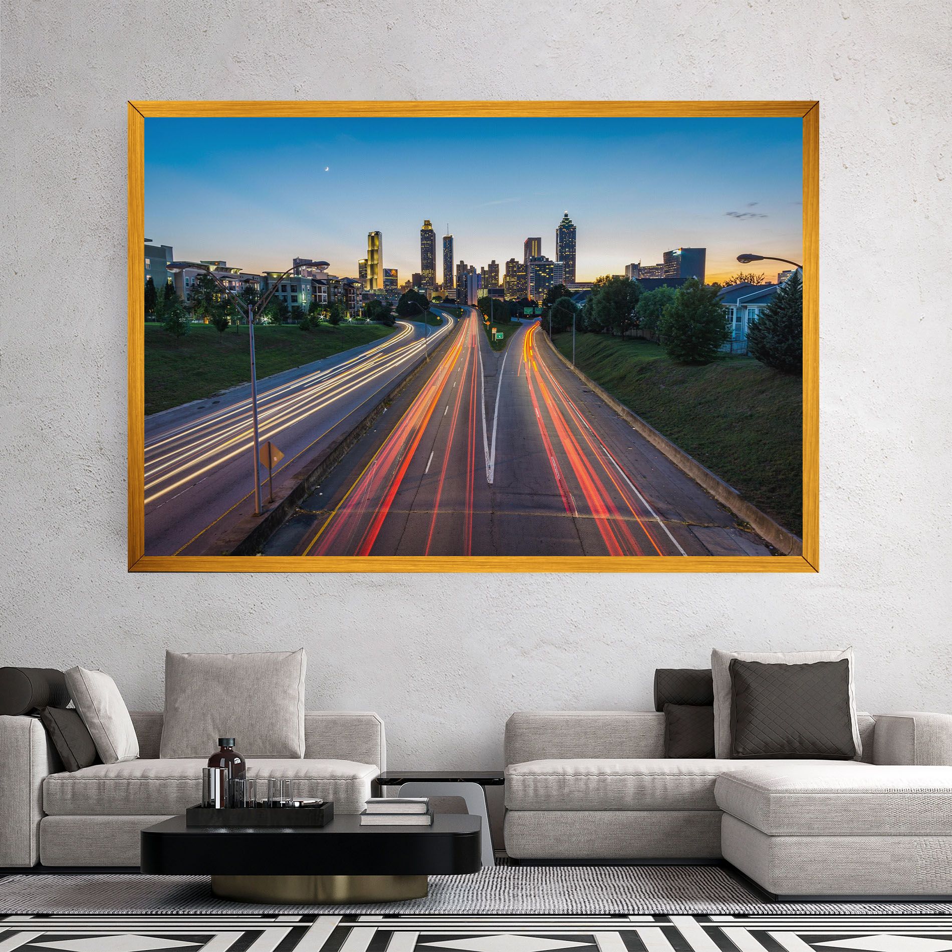 Car Lights City mockup 2