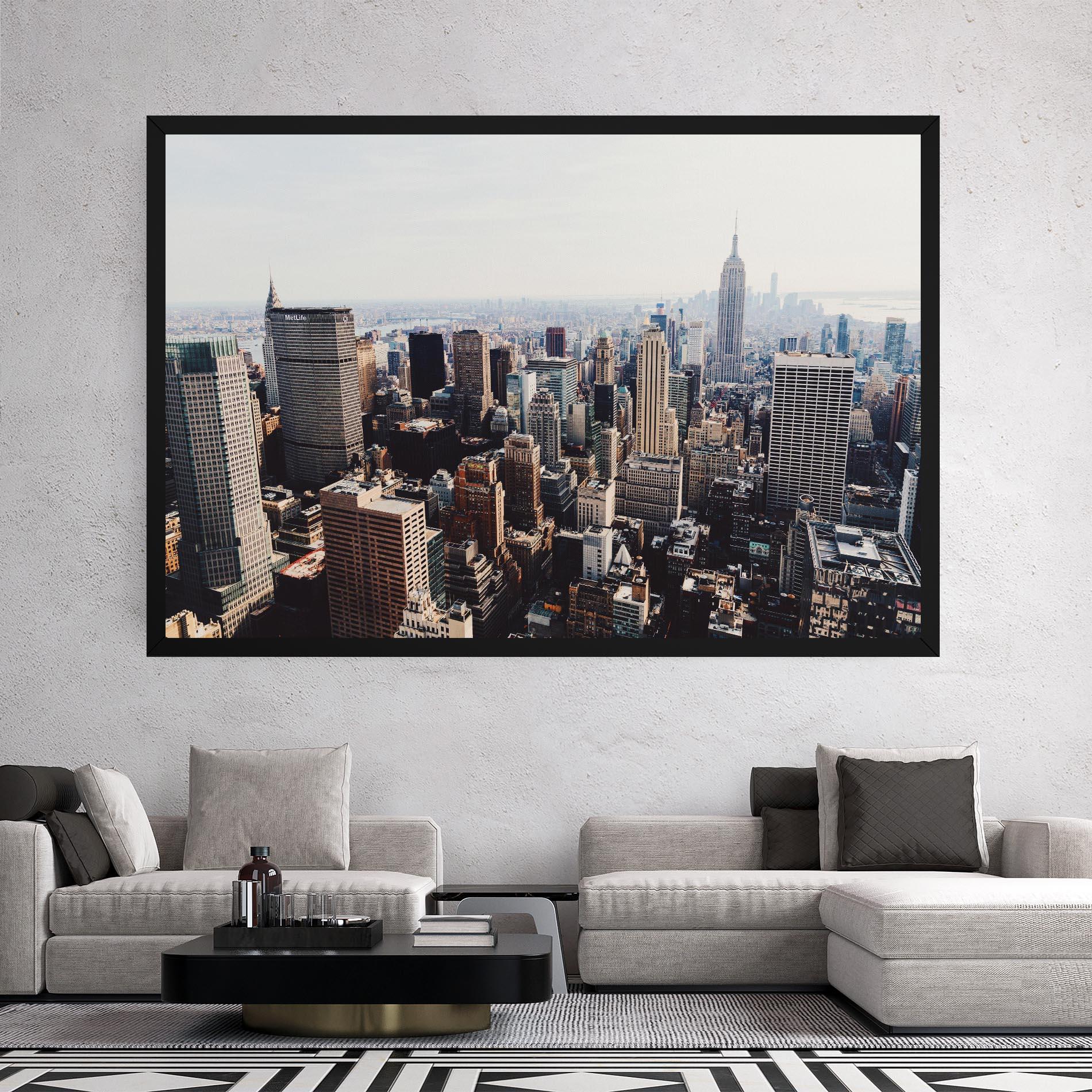 Leinwandbild Building Mix View mockup 2