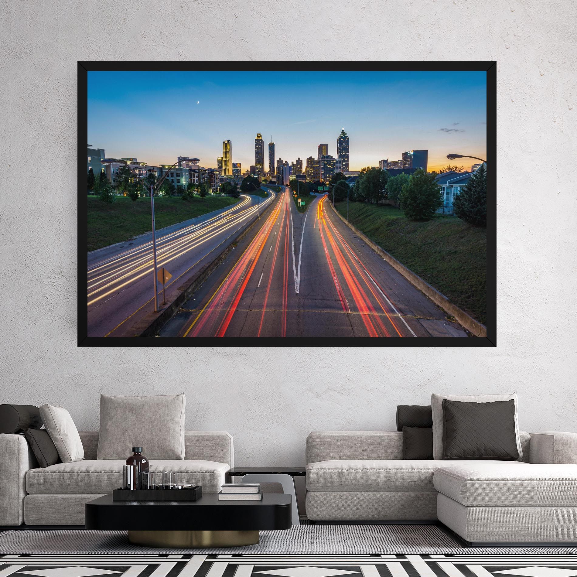 Car Lights City mockup 2