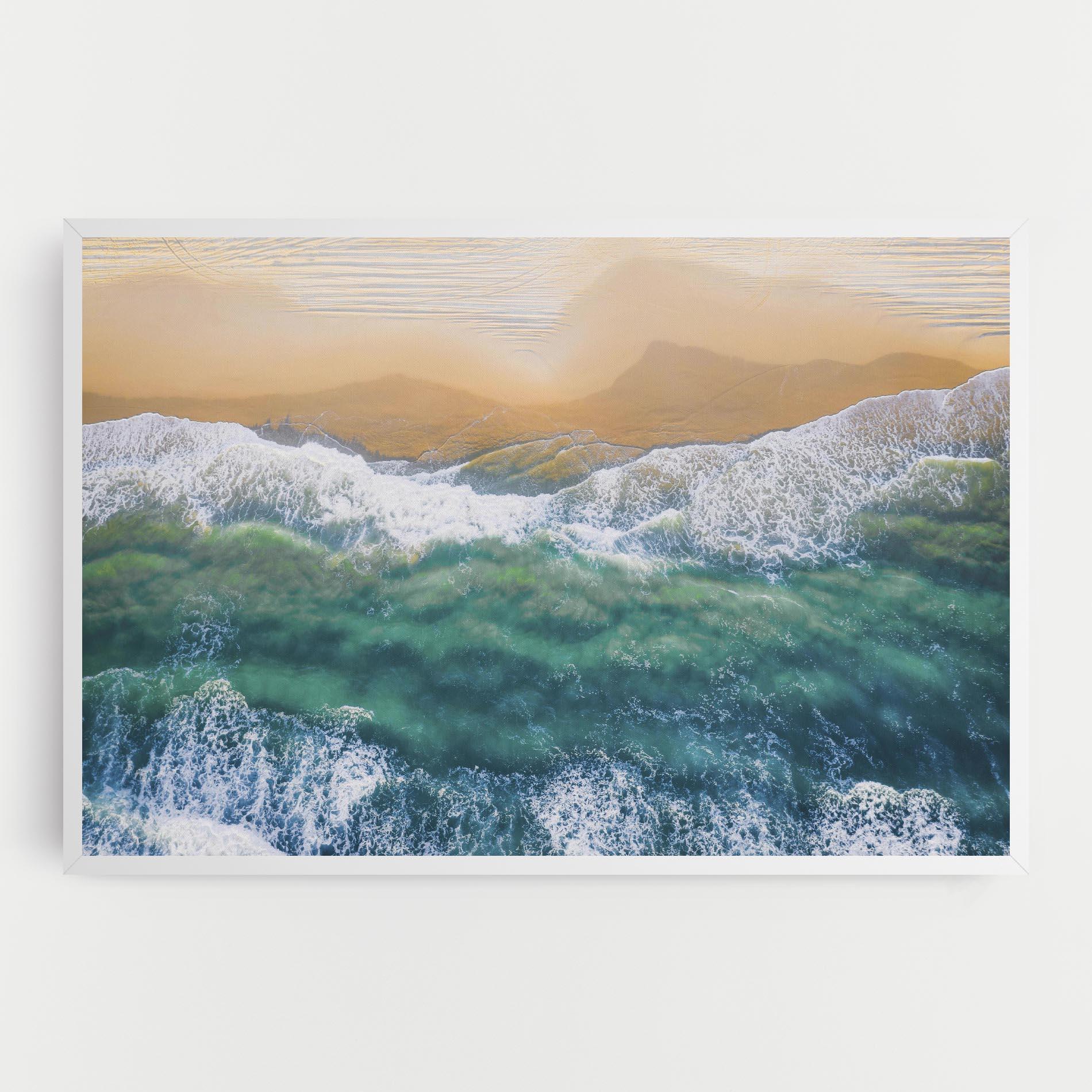 Leinwandbild Summer Wave mockup 0