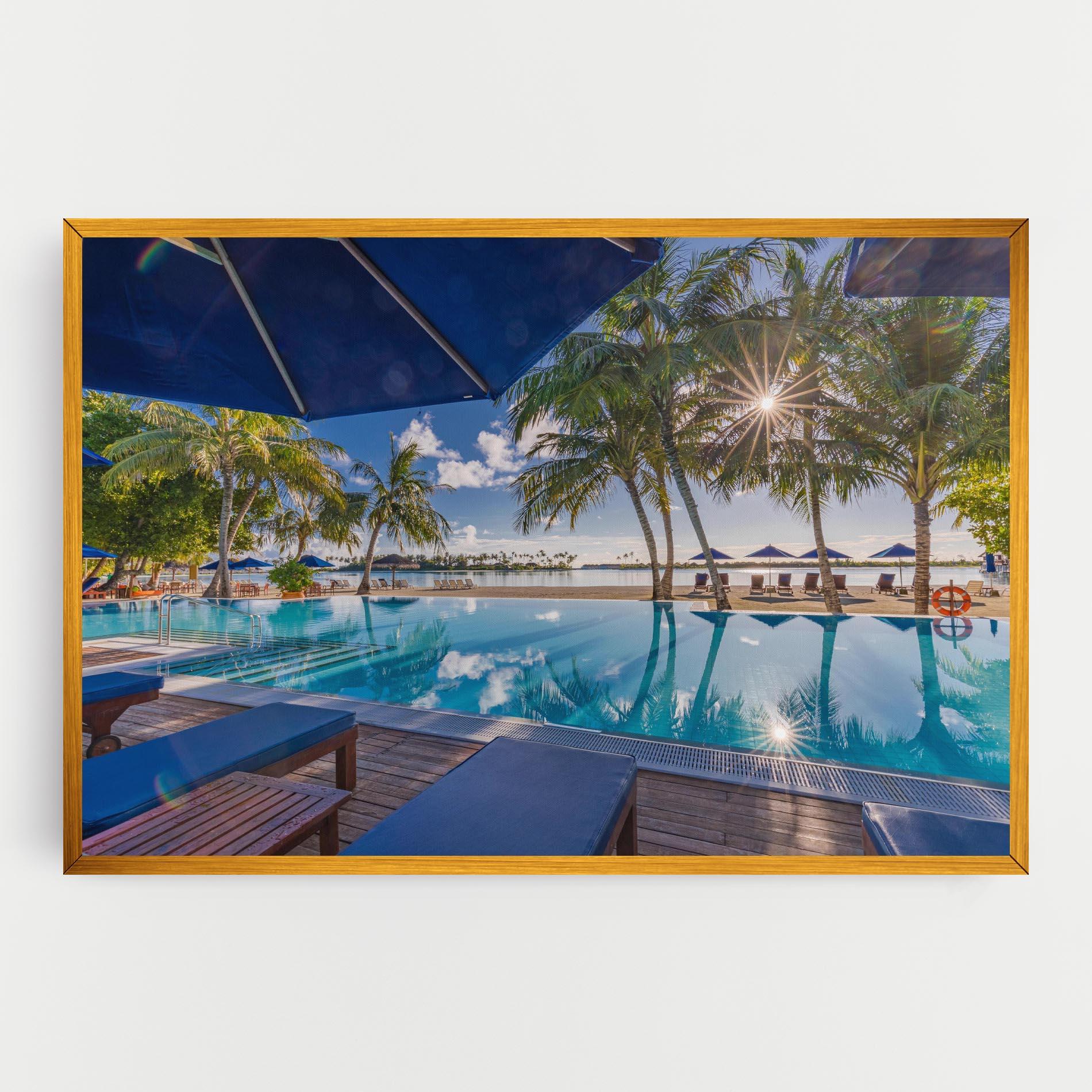 Leinwandbild Fantastic Summer Mood mockup 0