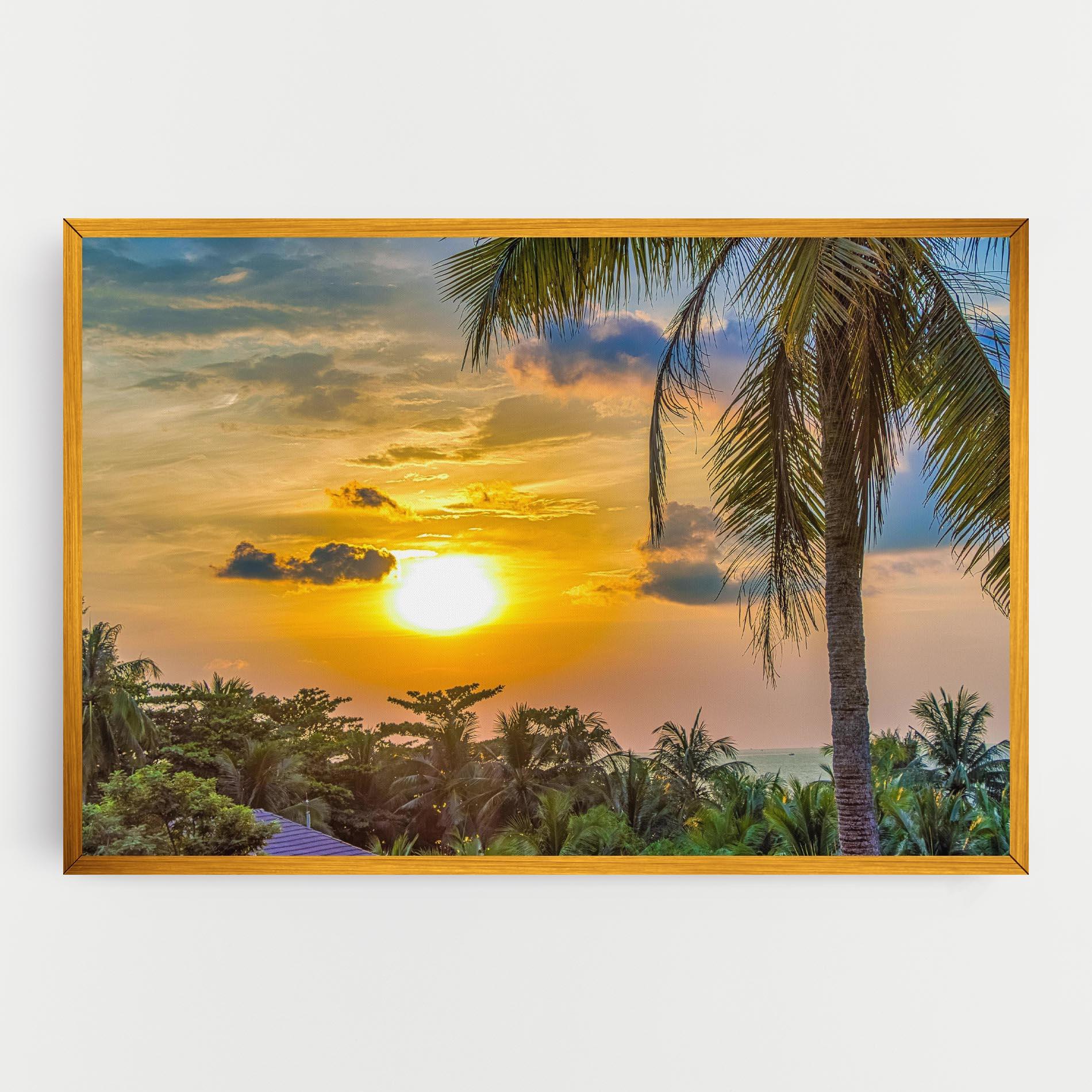 Leinwandbild Summer View mockup 0