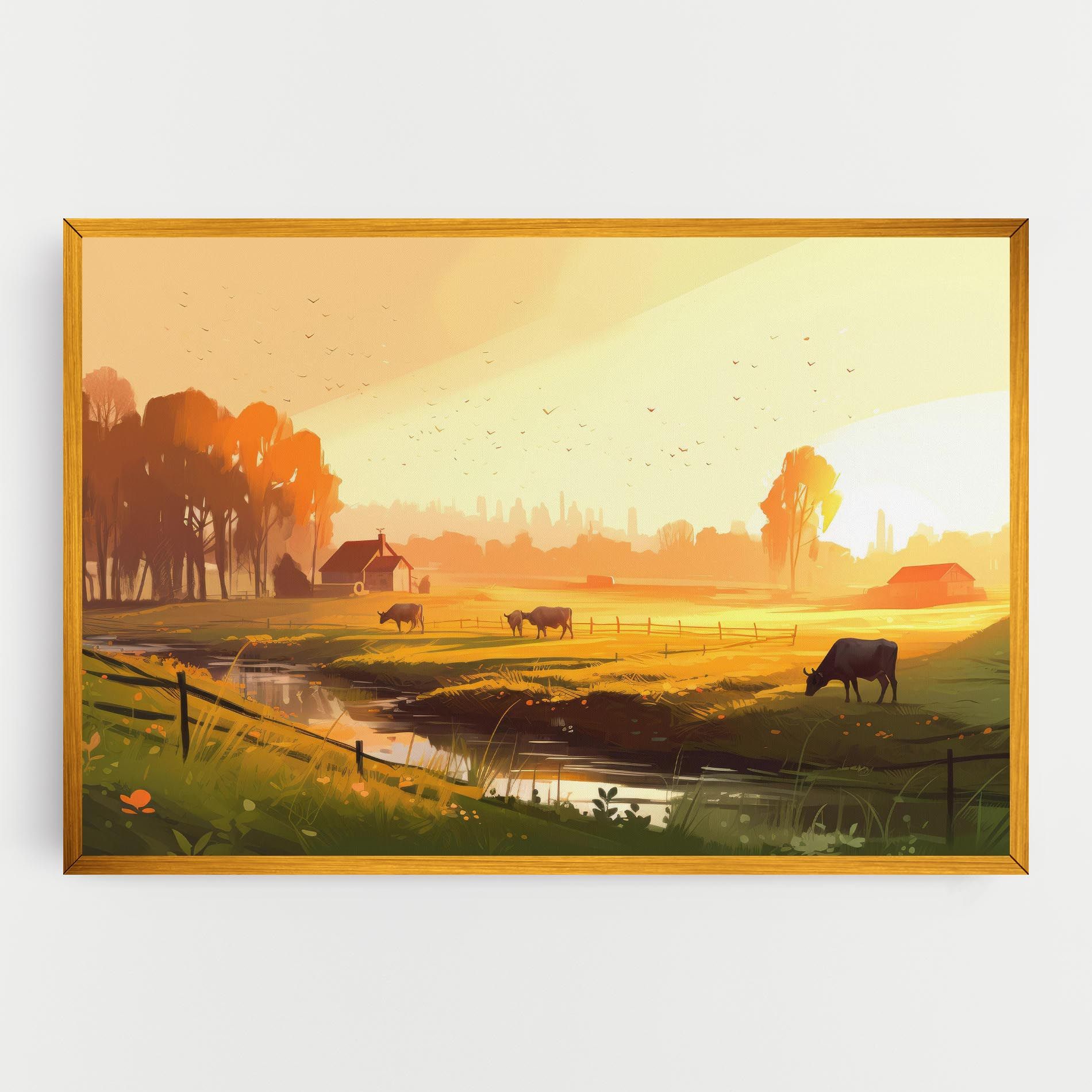 Sunlight Cows mockup 0