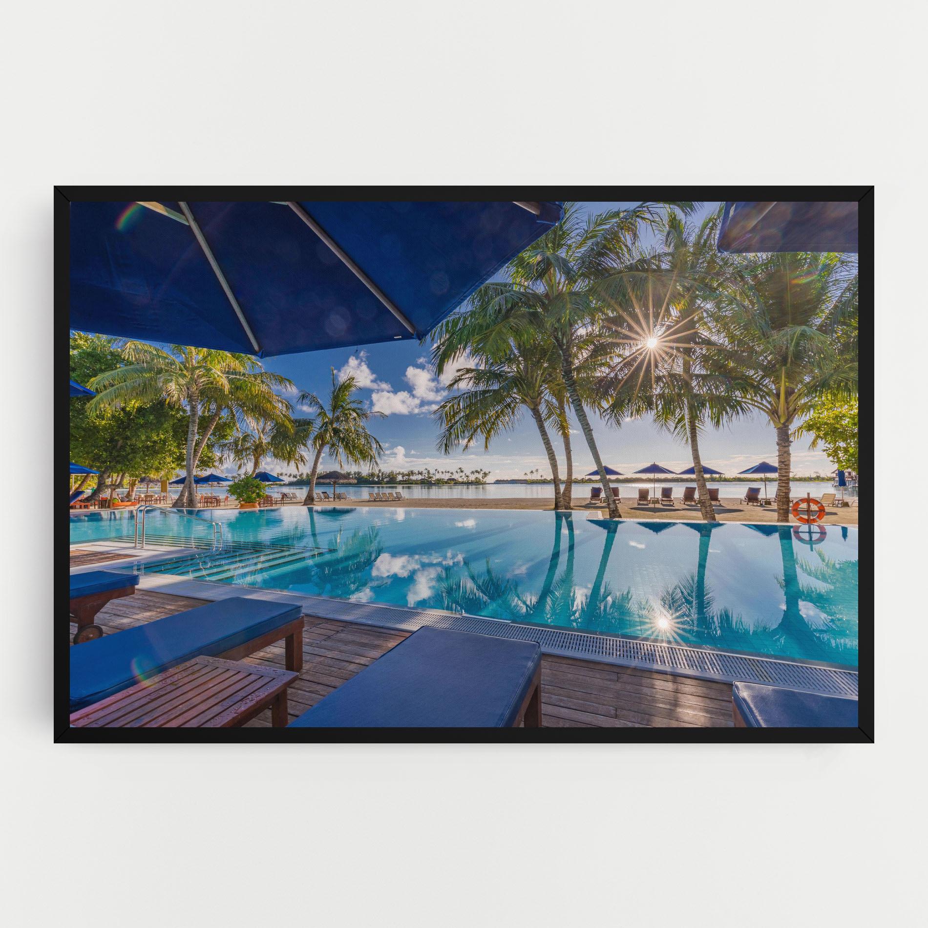 Leinwandbild Fantastic Summer Mood mockup 0