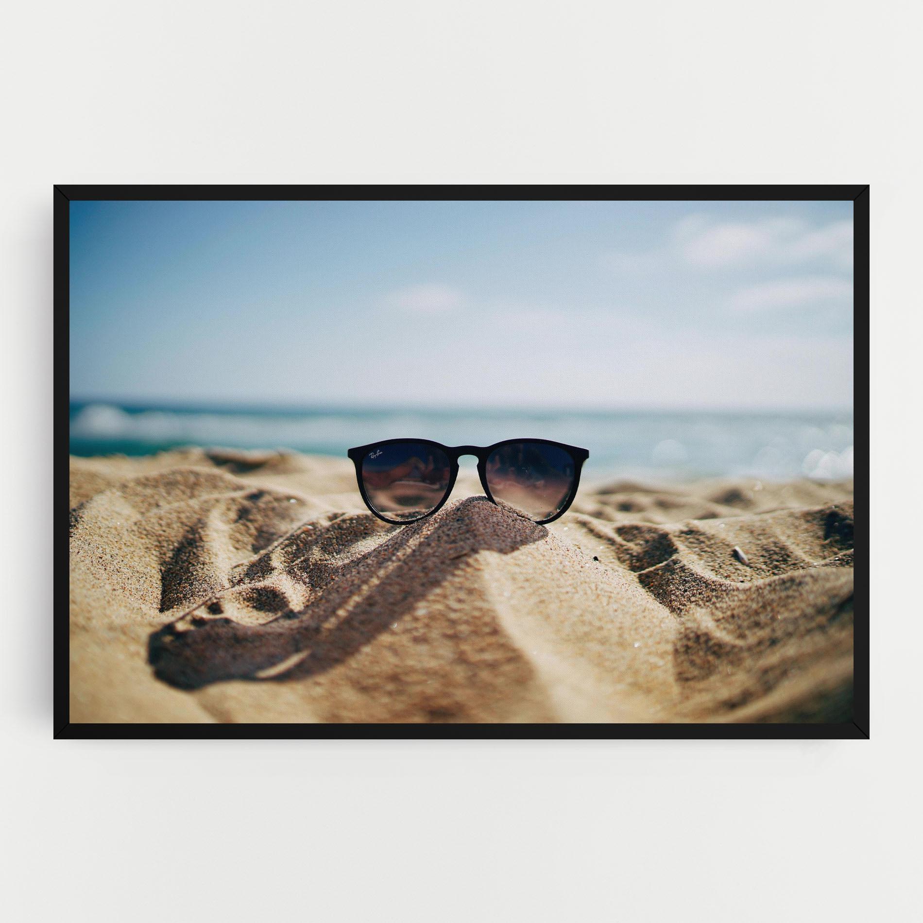 Leinwandbild Sand Glasses mockup 0