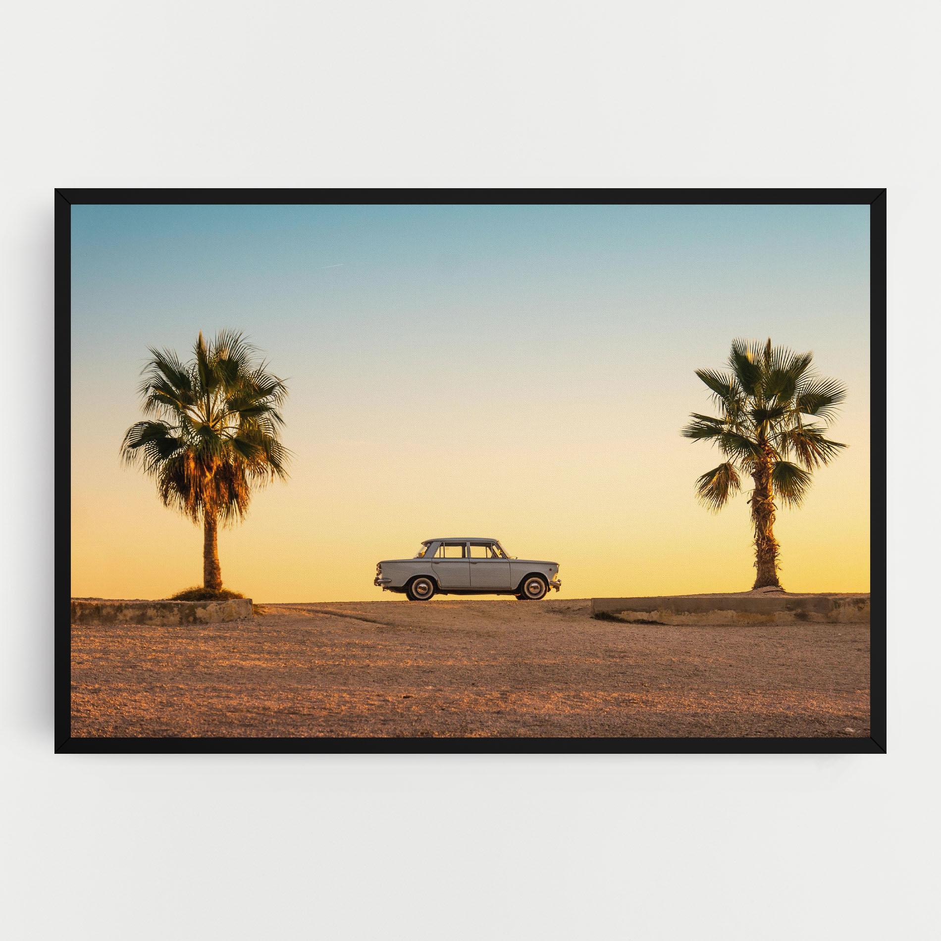 Leinwandbild Summer Car mockup 0