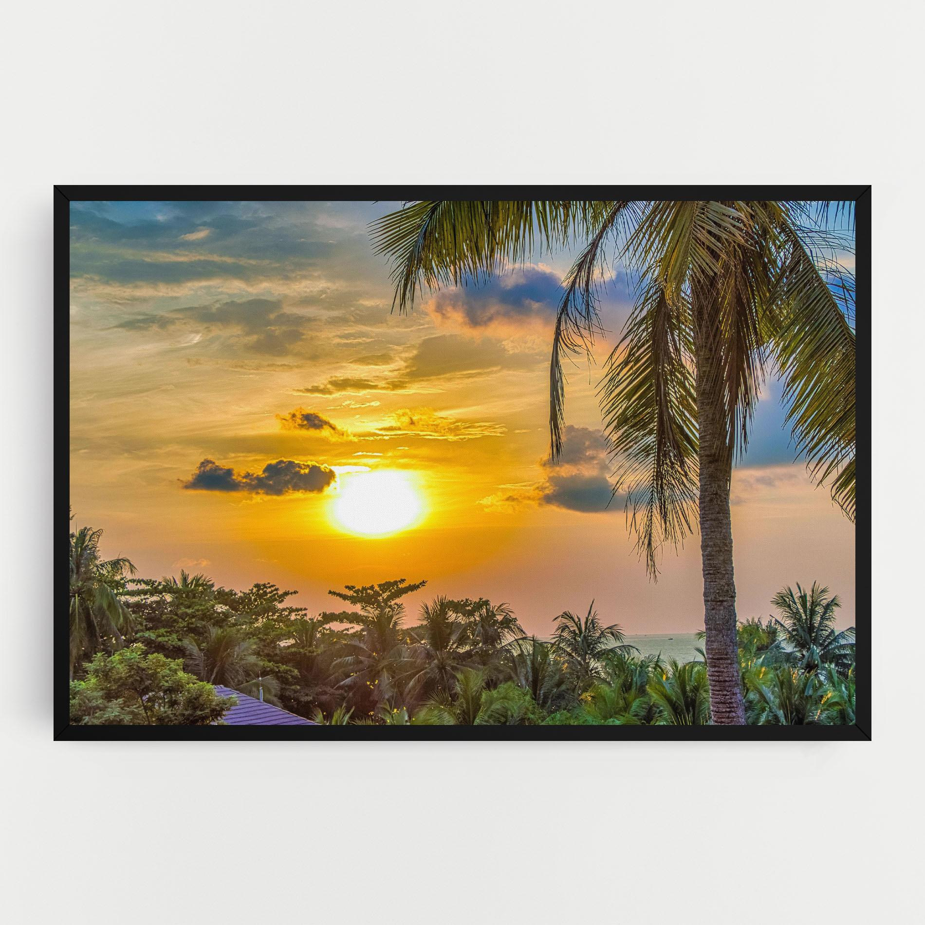 Leinwandbild Summer View mockup 0