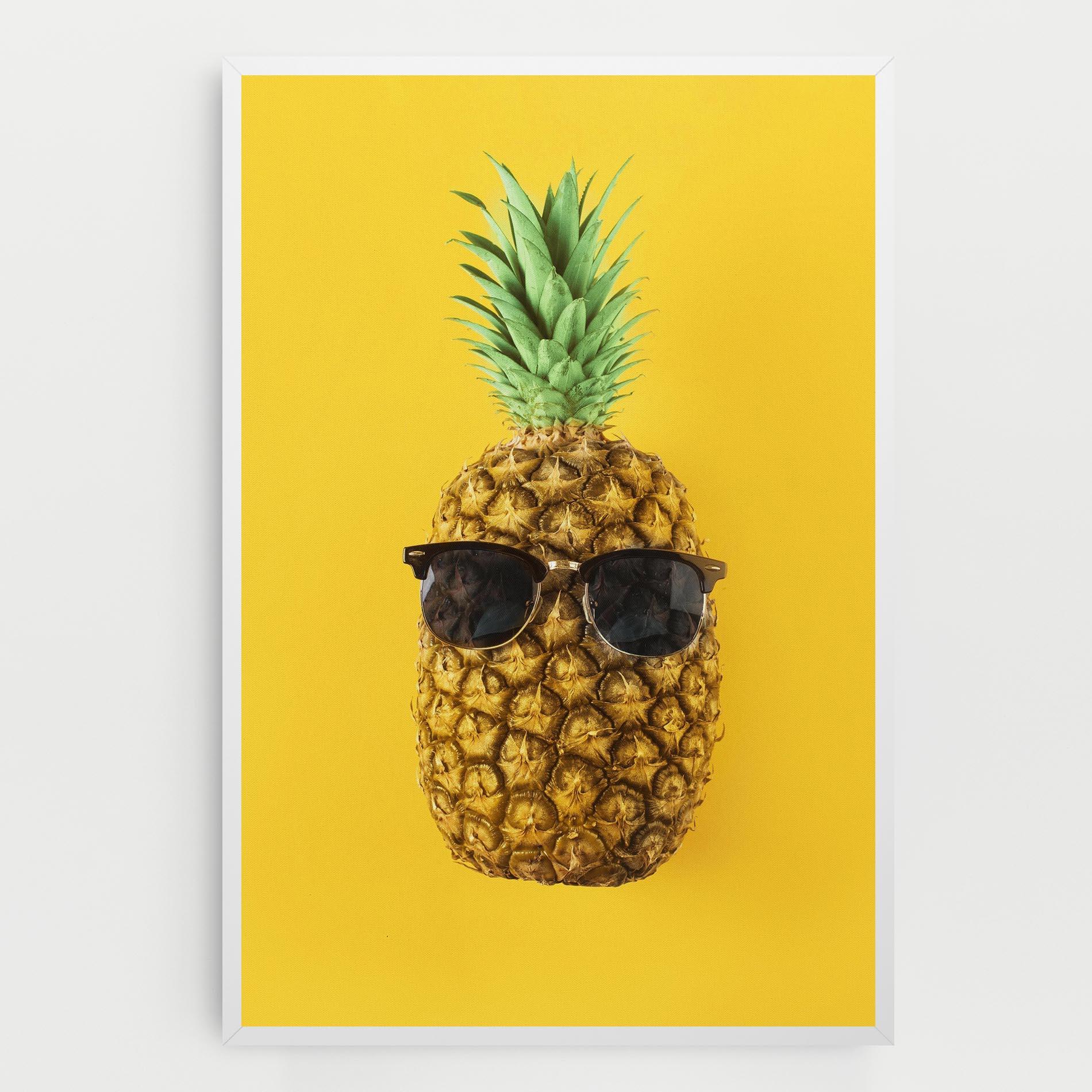 Leinwandbild Fresh Pineapple mockup 0
