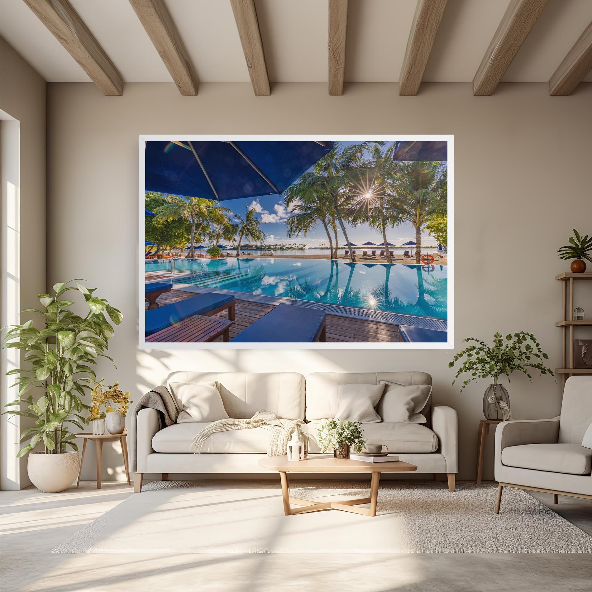 Leinwandbild Fantastic Summer Mood mockup 6