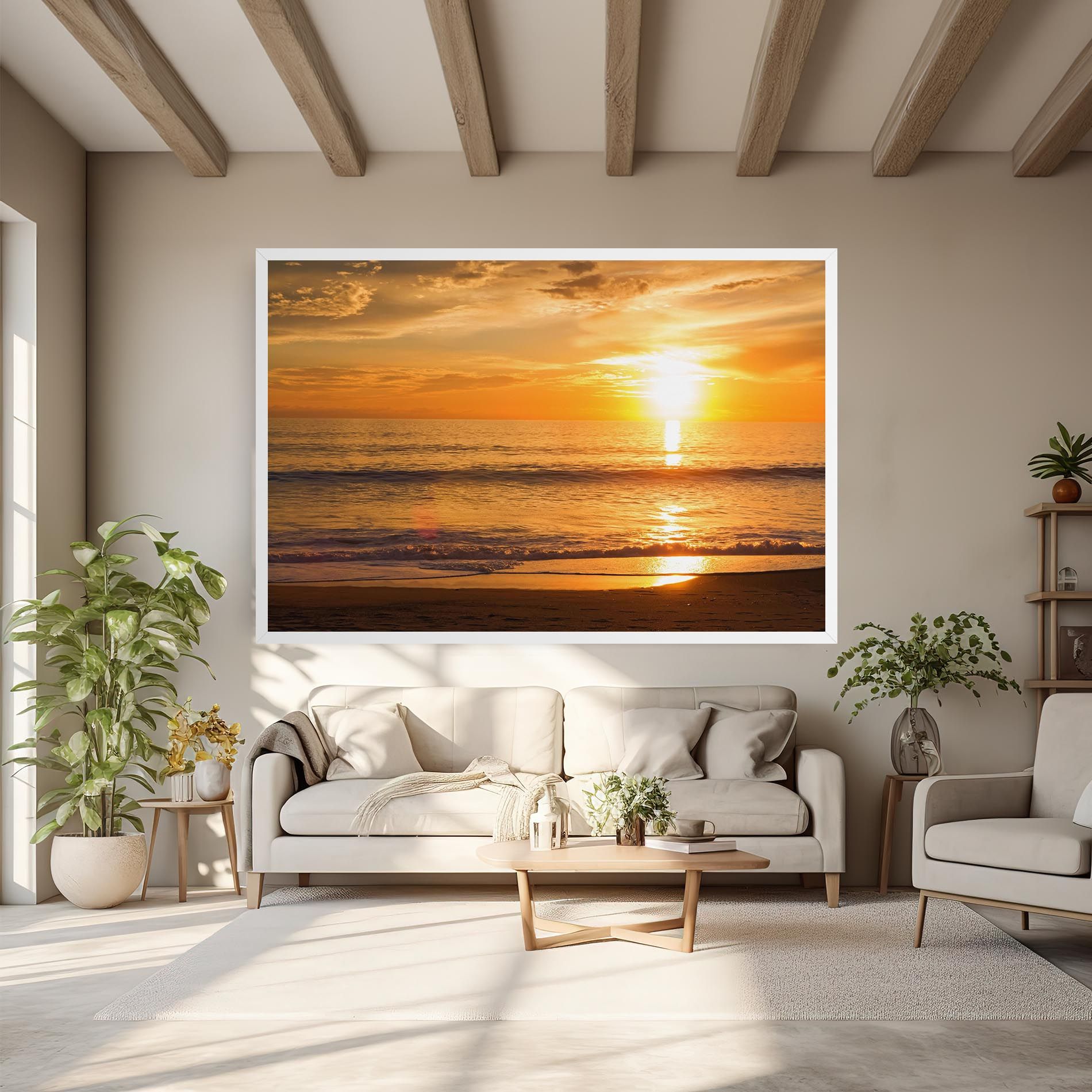 Sunset Ocean Coast mockup 6